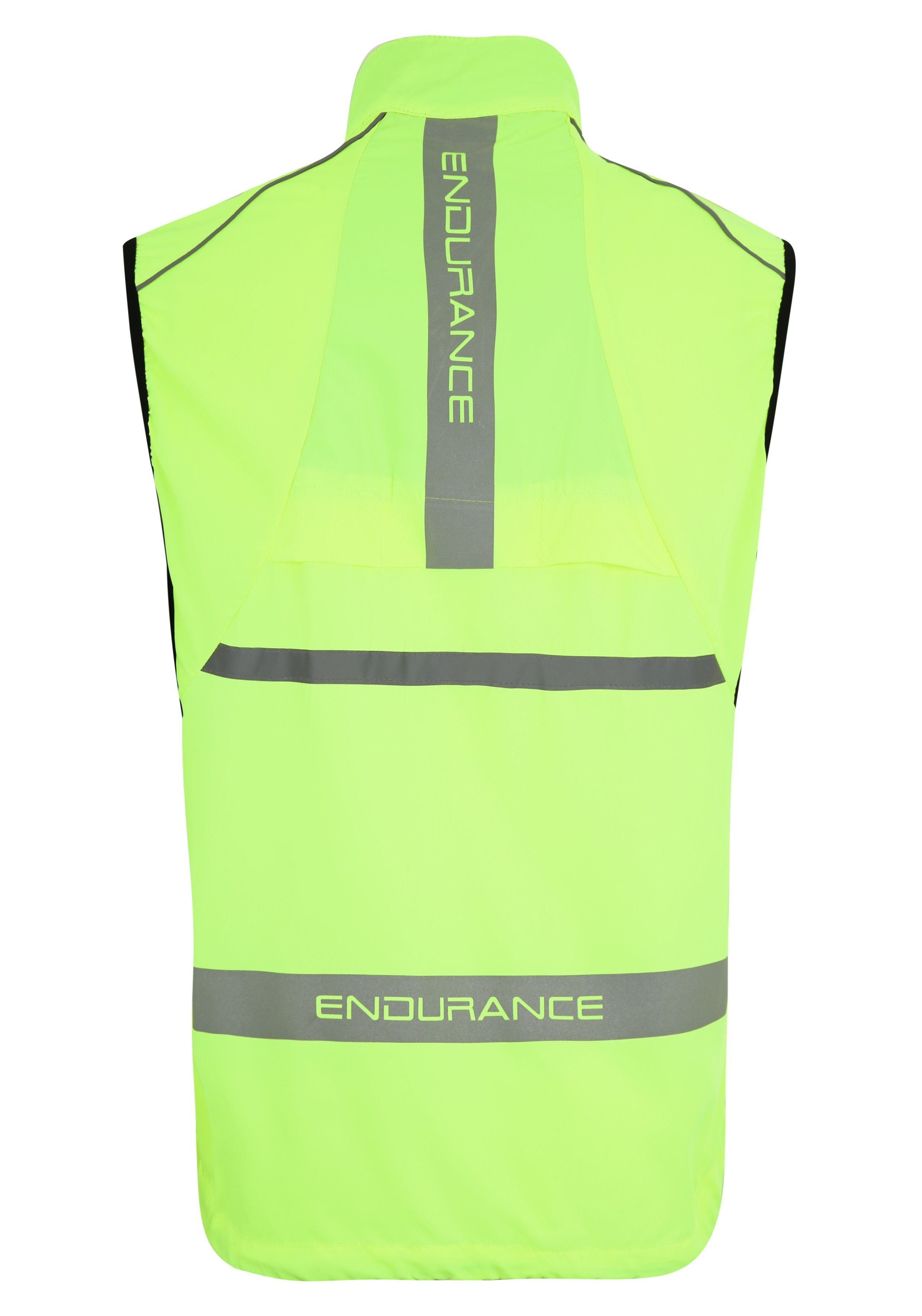 ENDURANCE Funktionsweste LAUPEN XQL mit optimaler Sichtbarkeit im Straßenverkehr