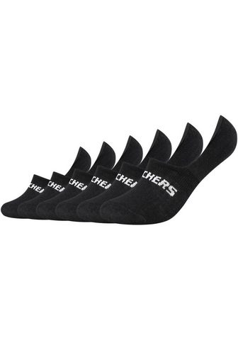  Skechers pėdutės (6 vnt. Pack) su mink...