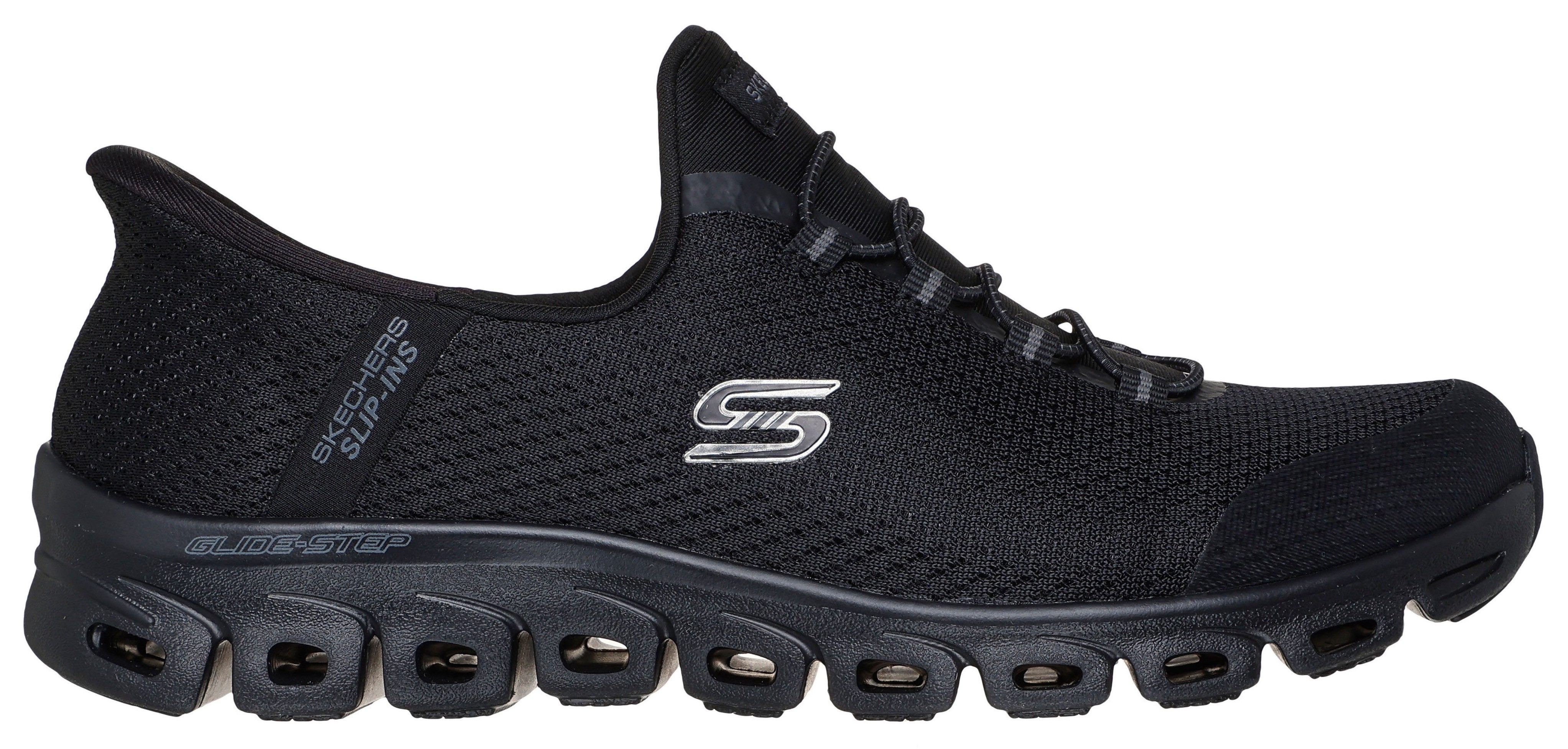 Skechers GLIDE-STEP-PURSUIT Slip-On Sneaker Freizeitschuh mit elastischem Einstieg