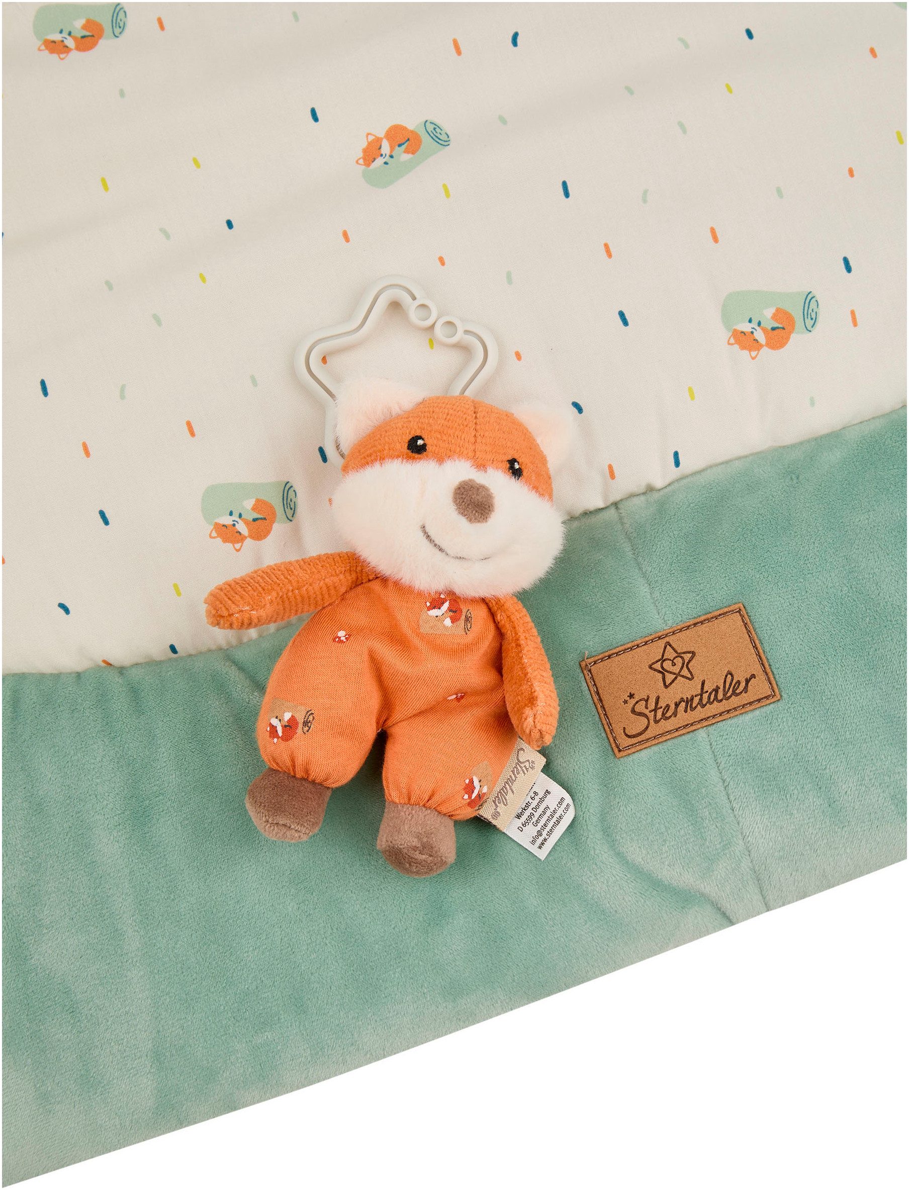 Sterntaler® Spielbogen Fuchs Filou samtiger Stoff