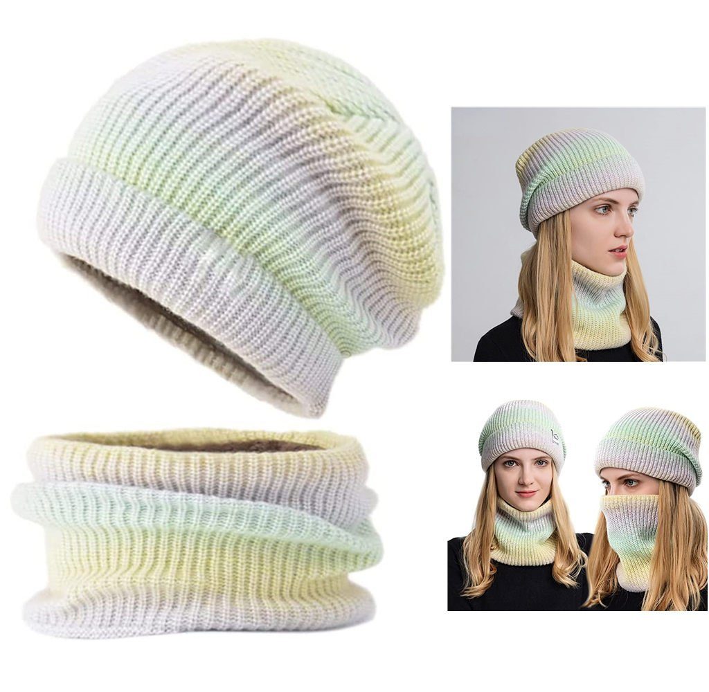 XDeer Mütze & Schal Wintermütze Strickmütze günstig online kaufen