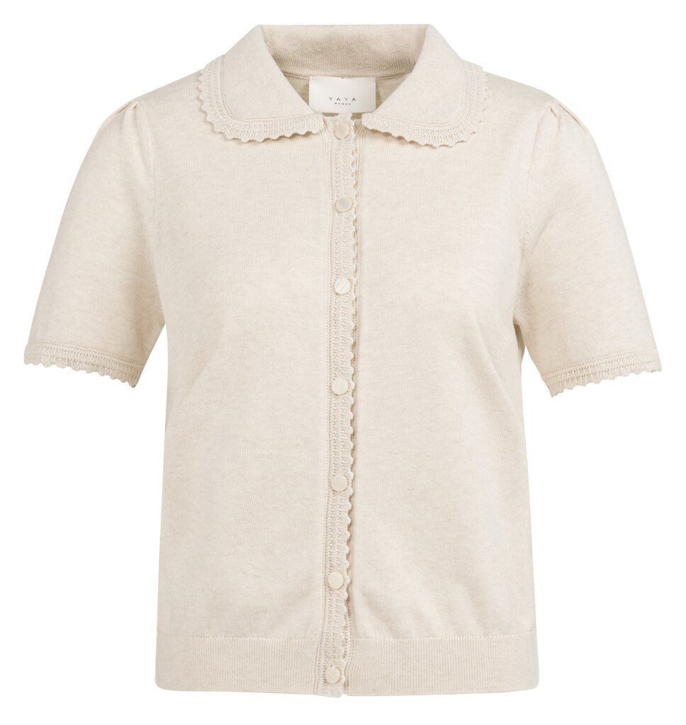 YAYA Cardigan Kurzärmeliger Cardigan