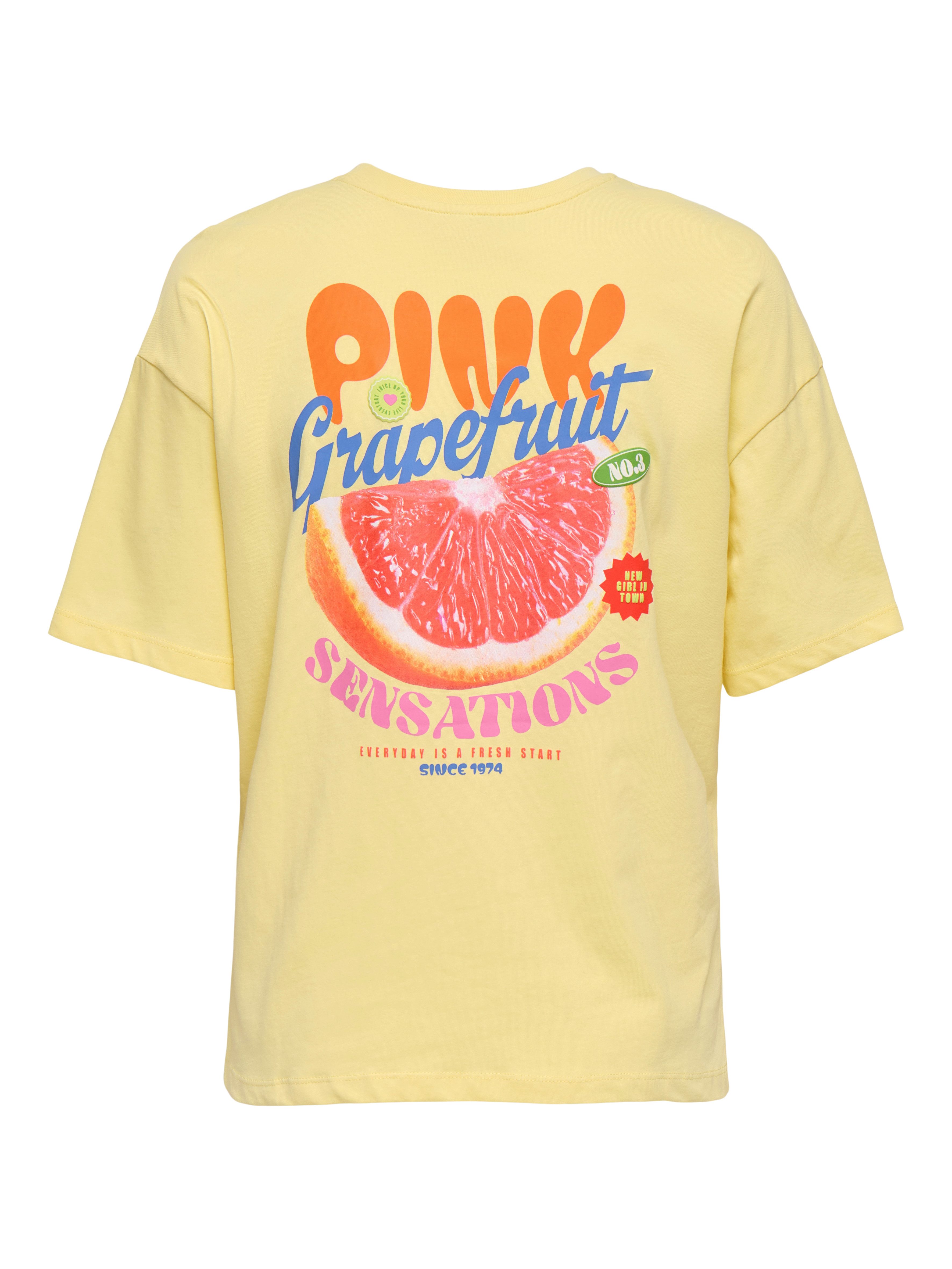 ONLY Kurzarmshirt ONLBOLETTE LIFE S/S TOP BOX CC JRS mit auffälligem Print günstig online kaufen