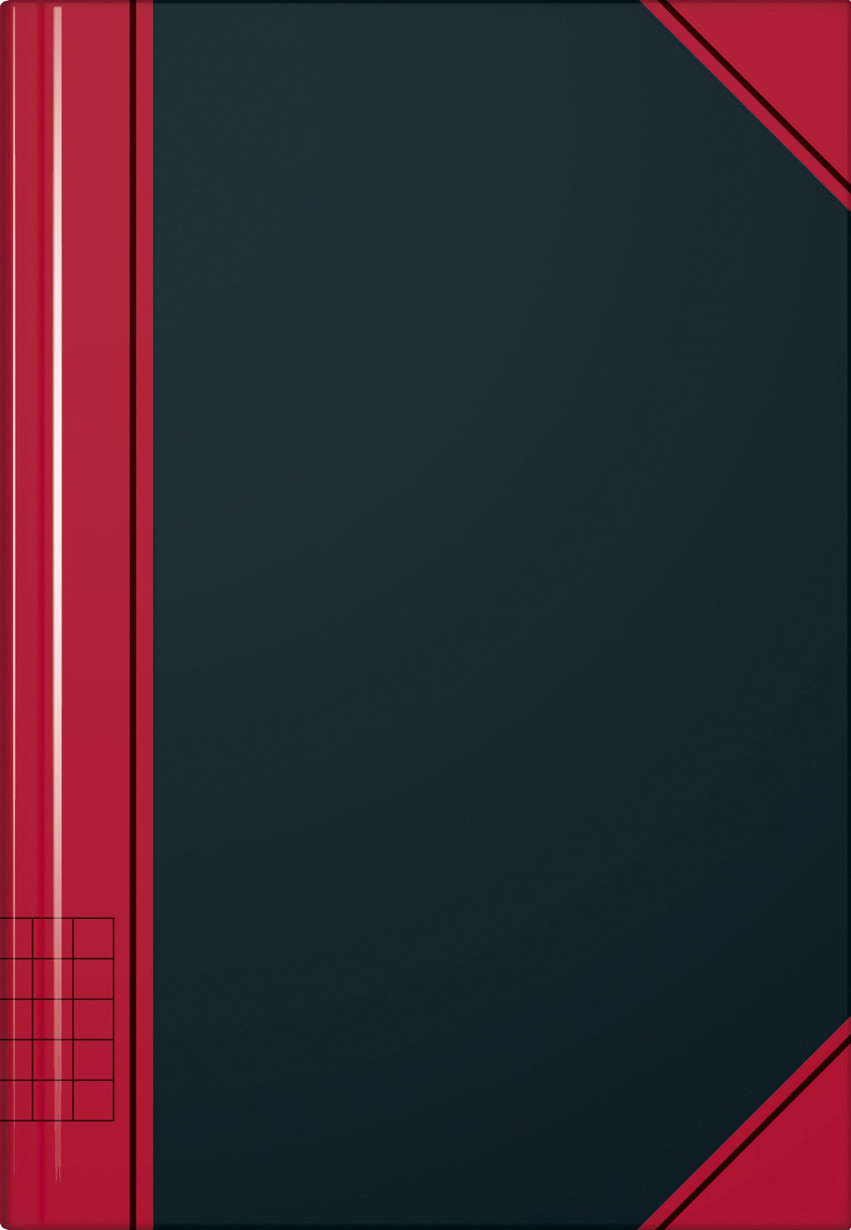 König & Ebhardt Notizbuch König & Ebhardt 865526301 Chinabuch A6 kariert Karton, kaschiert