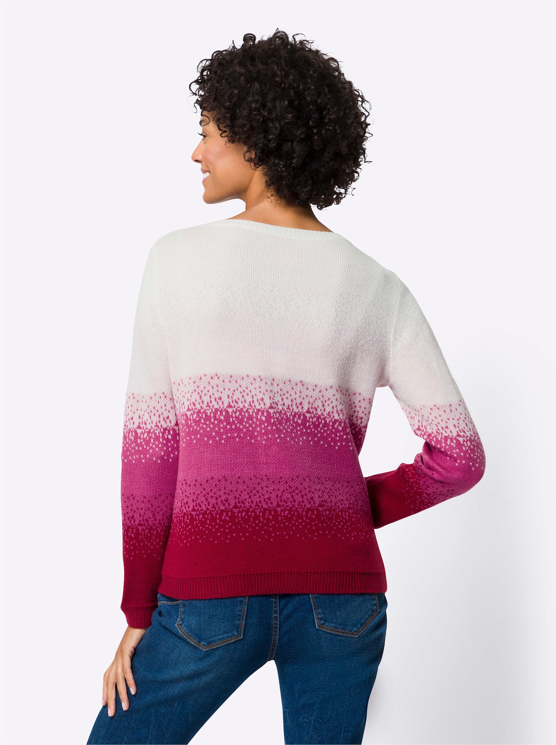 Sieh an! Strickpullover Rundhalspullover günstig online kaufen