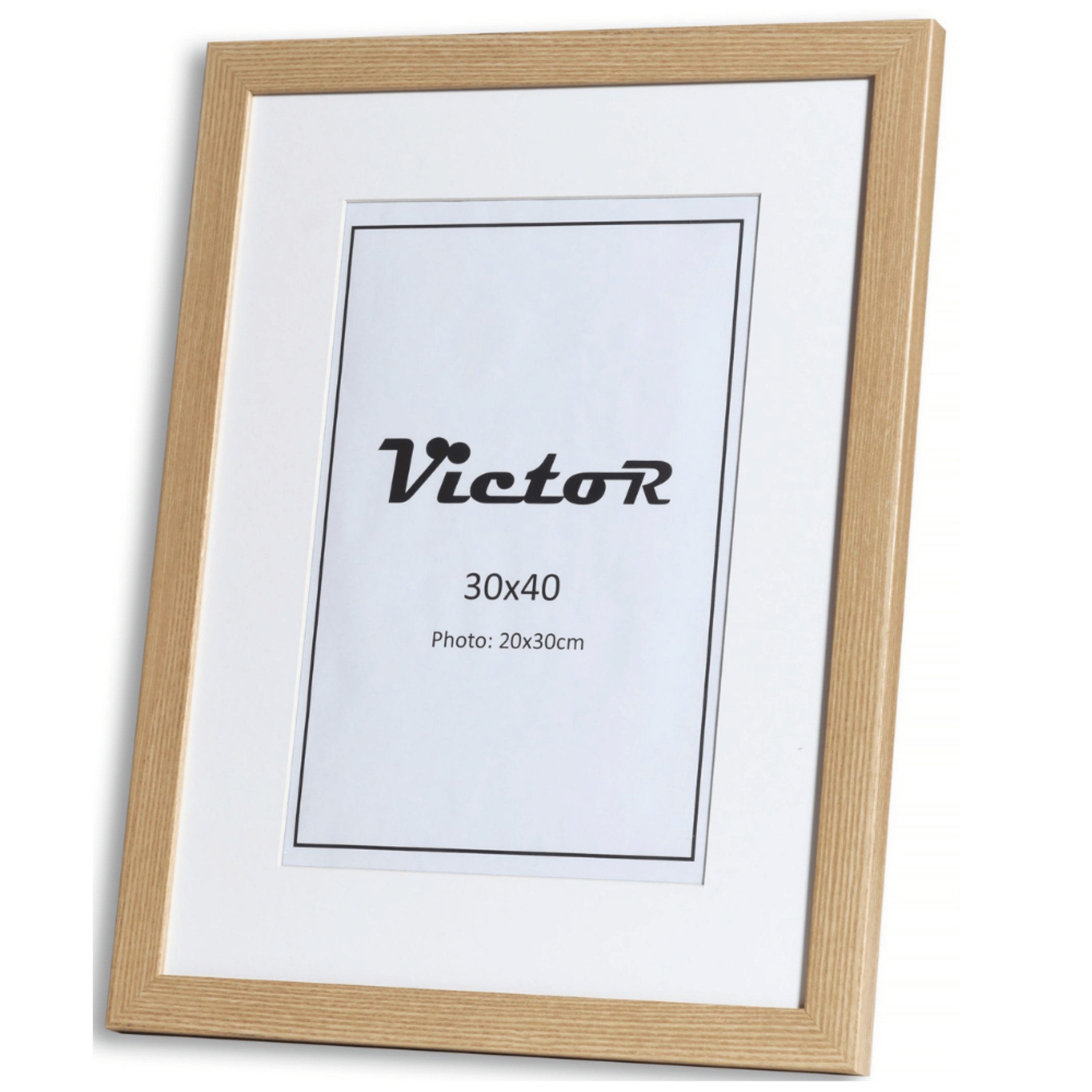 Victor (Zenith) Bilderrahmen Richter, Bilderrahmen Beige 30x40 cm mit 20x30 günstig online kaufen