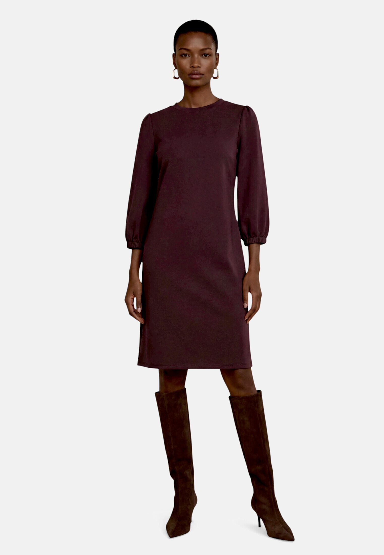 Zero Sweatkleid Damen mit 3/4 Arm Material