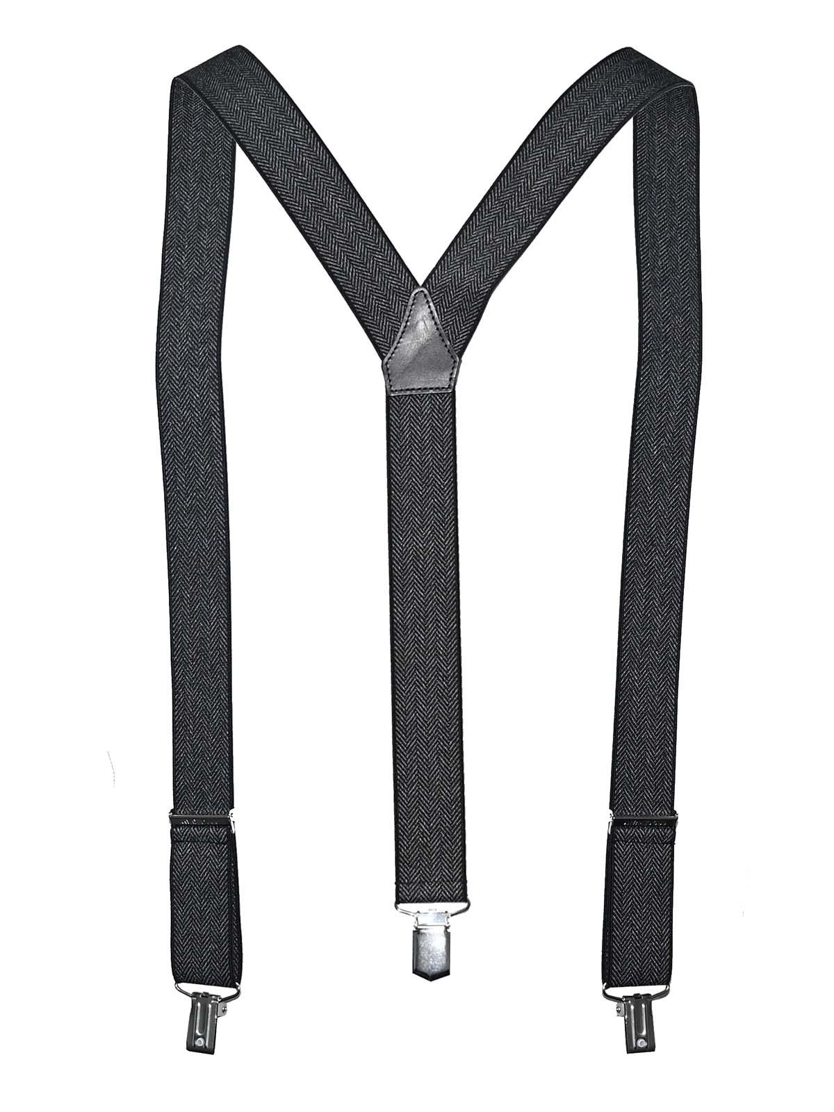 LLOYD Men’s Belts Hosenträger LLOYD (Schachtelpack, 1-St., mit Sichtfenster) silberfarbene Metall-Clips