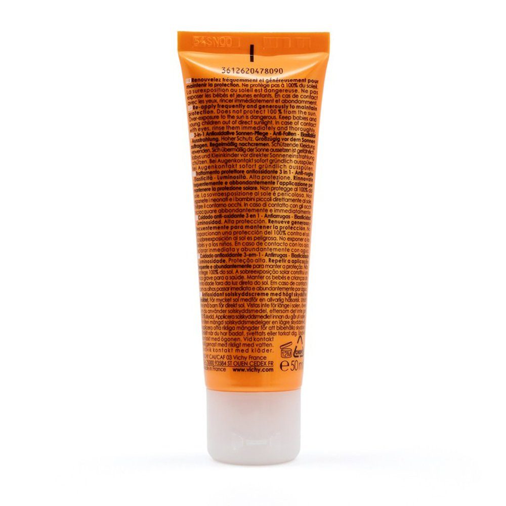 Vichy Feuchtigkeitscreme IDEAL Soleil Anti-Age Creme LSF 50 50ml PZN 13828953 – Bild 3 von 5