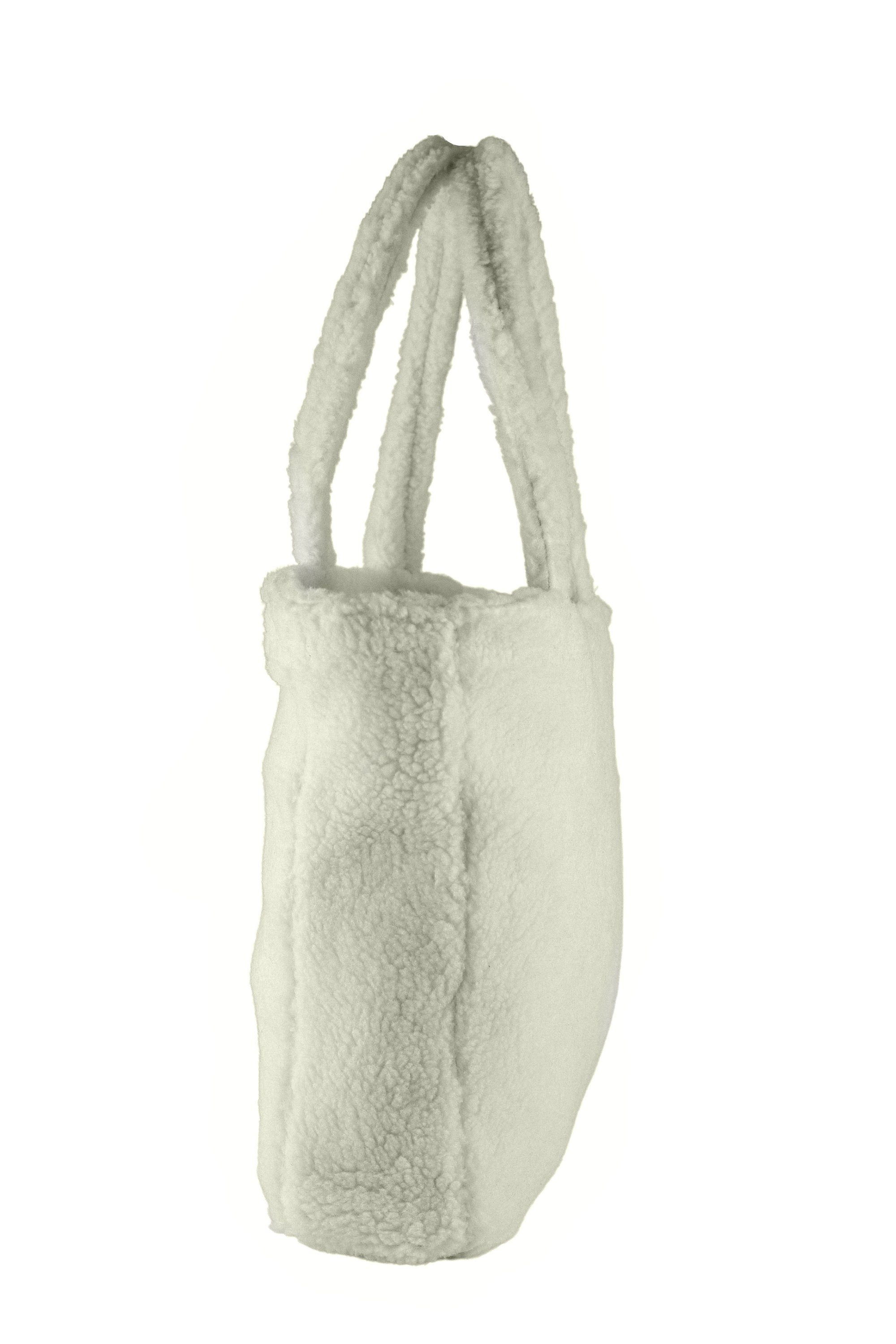 COLLEZIONE ALESSANDRO Schultertasche Teddy, aus weichem Teddymaterial