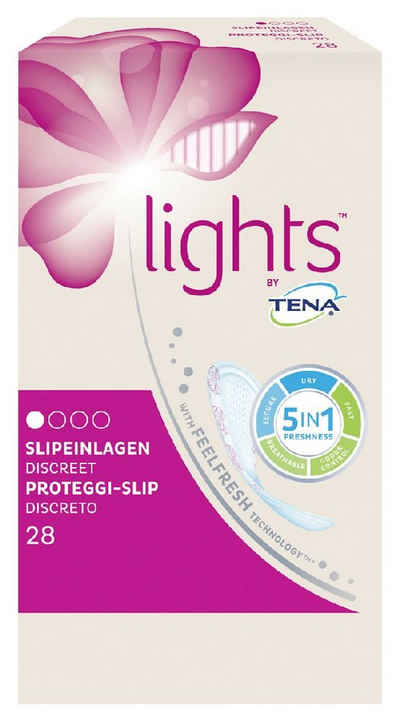 TENA Slip-Einlage Tena lights slipeinlage light 28er Pack