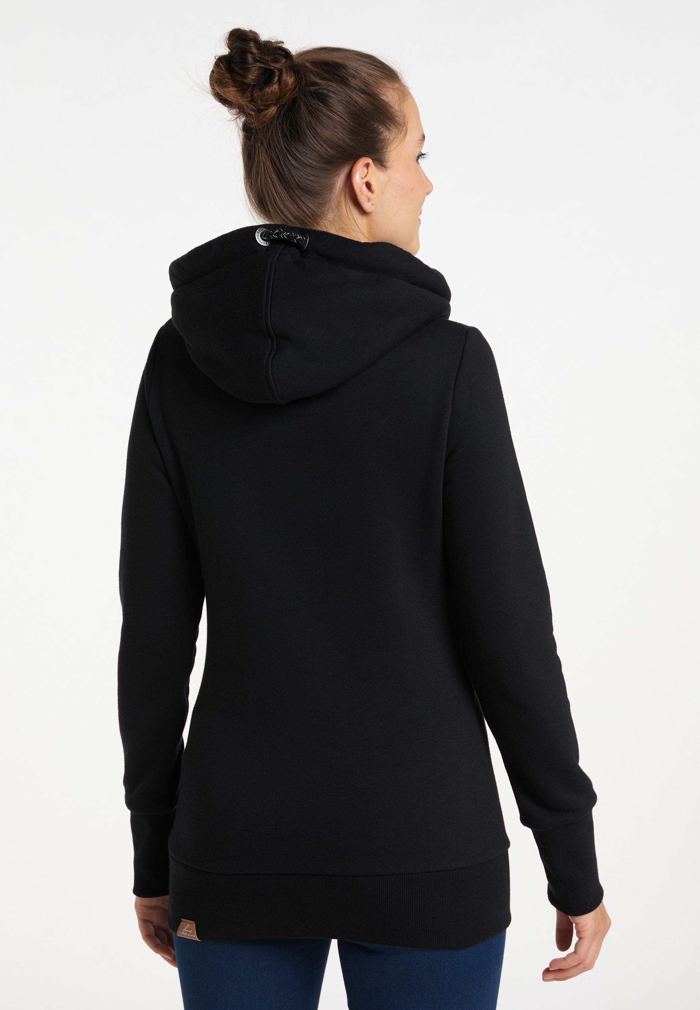BLACK Ragwear Sweatshirt Nachhaltige Mode & BOLD Vegane GRIPY