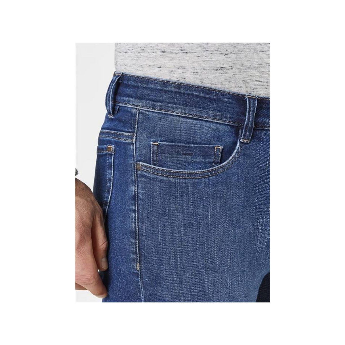 regular authentic Ospig used blue fit Straight-Jeans kombi (1-tlg)