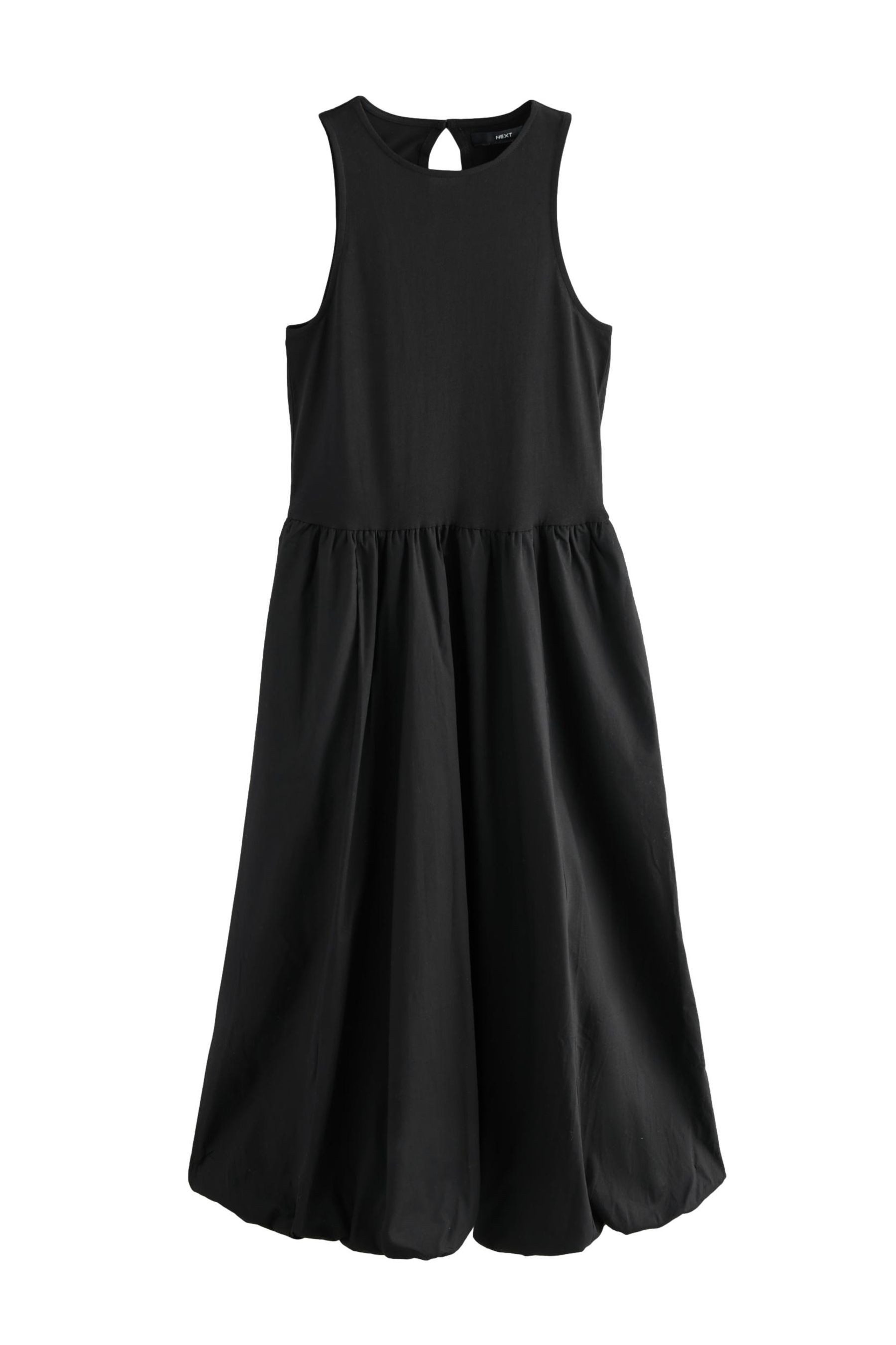 Next Midikleid Ärmelloses Midikleid mit Ballonsaum, günstig online kaufen