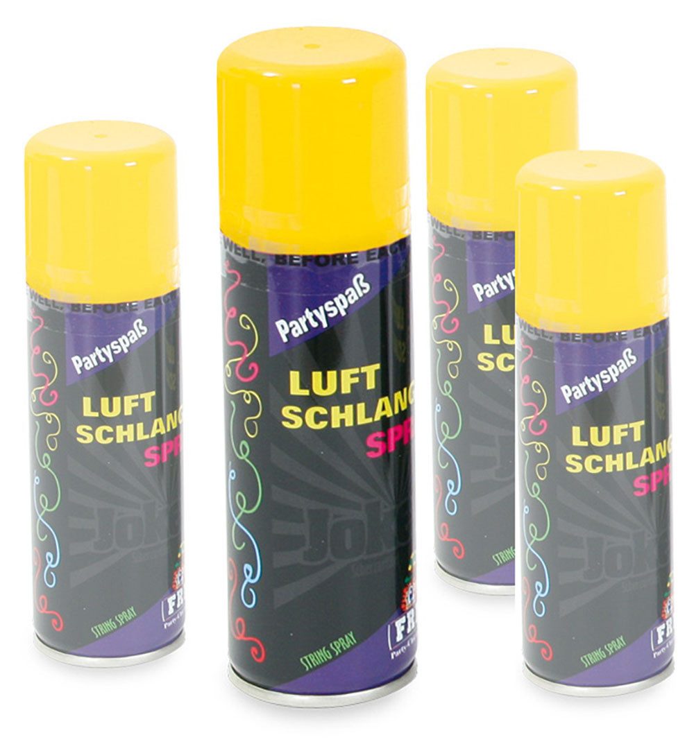 Luftschlange Luftschlangenspray Spray Luftschlangen Party Karneval Halloween 83 g