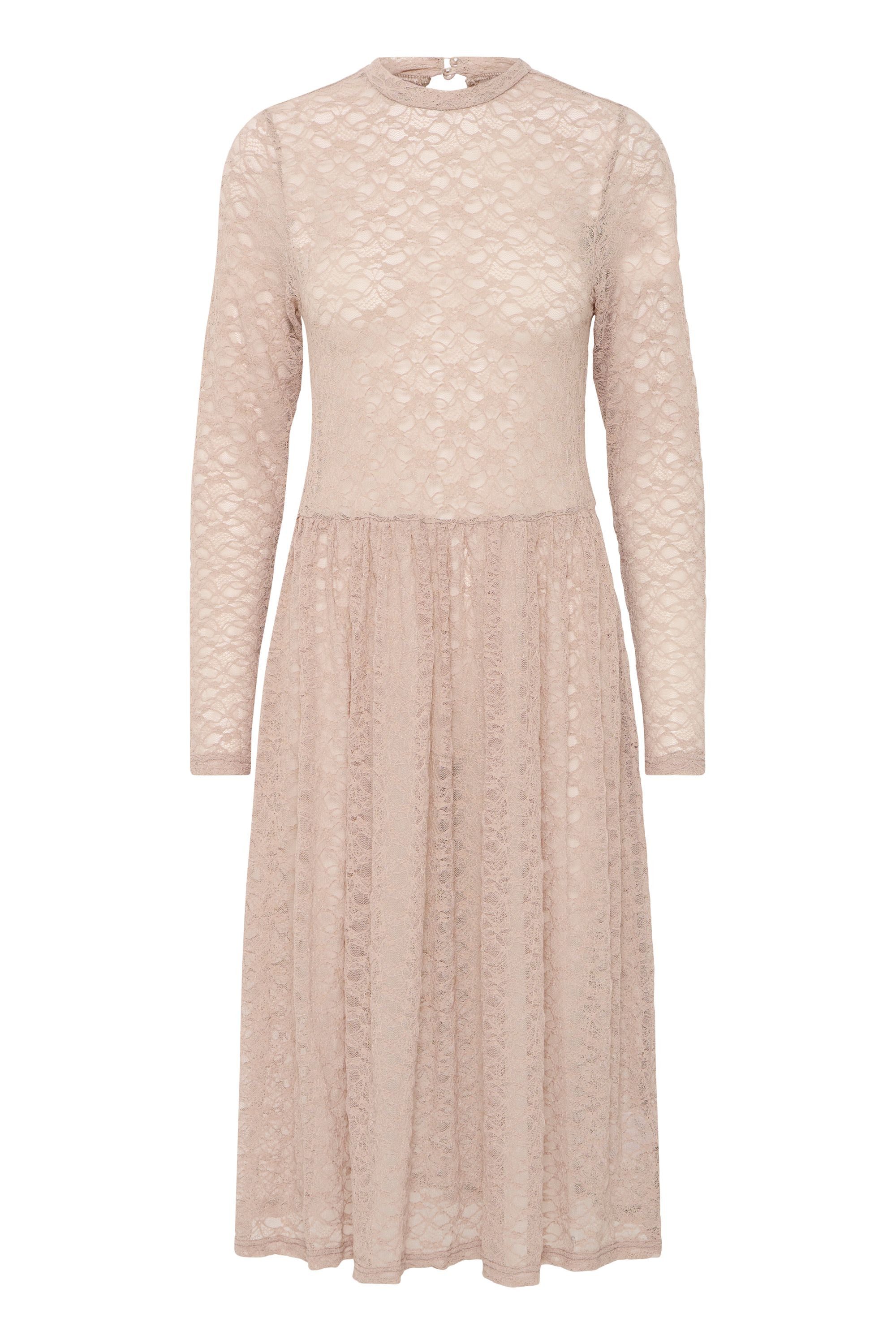 Ichi Midikleid IXLACEY elegantes Midikleid aus günstig online kaufen