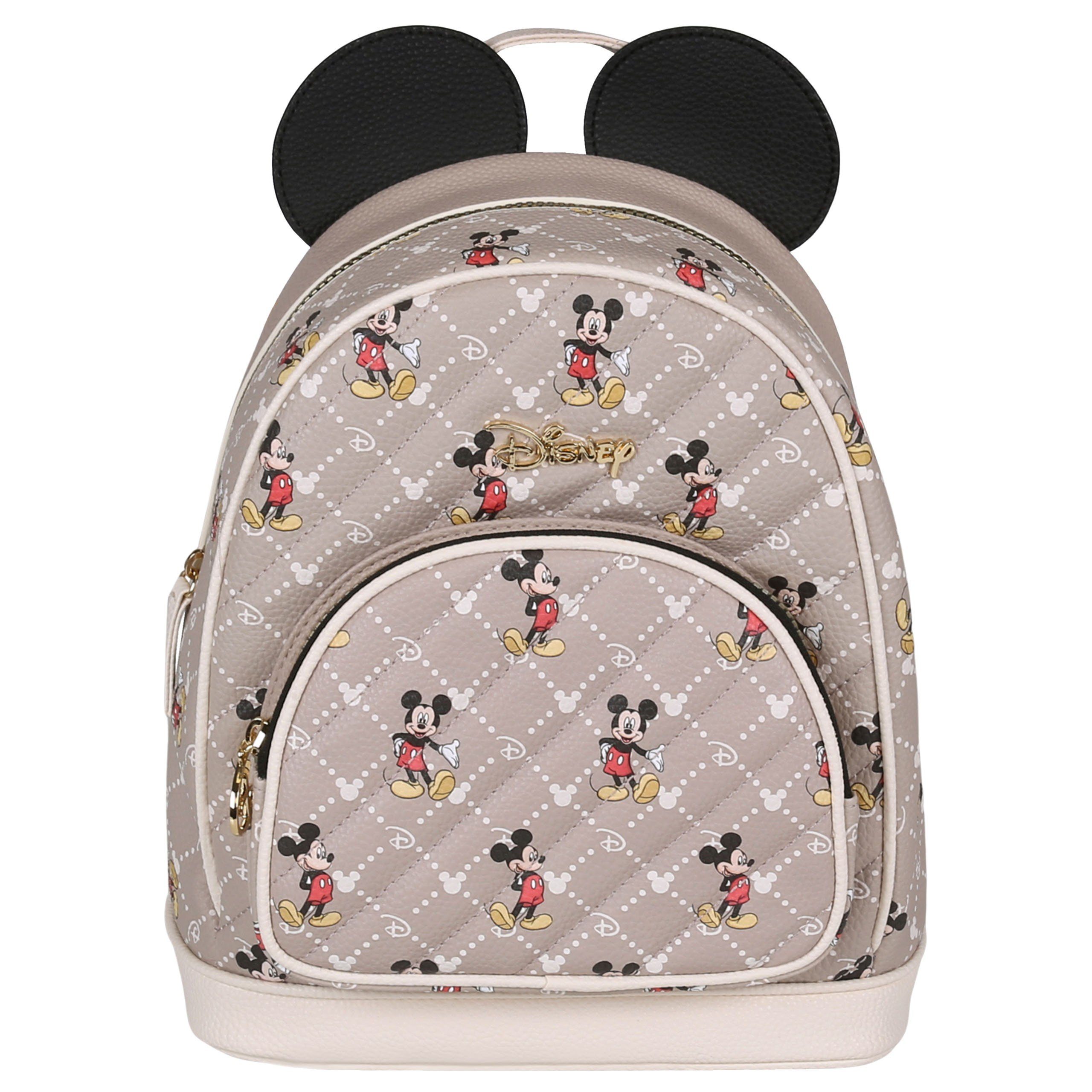 Sarcia.eu Cityrucksack DISNEY Mickey Maus beiger Lederrucksack 29x22x11 cm günstig online kaufen