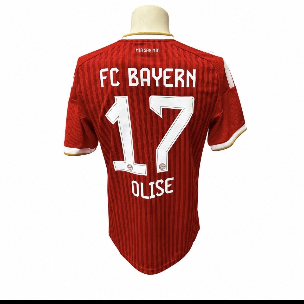 Fußballtrikot Bayern München Trikot mit Orginalbeflockung Olise 17