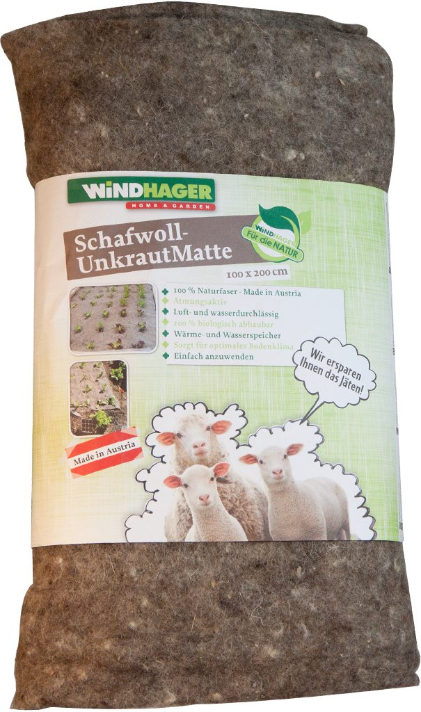 Windhager Winterschutzvlies Winterschutz für Pflanzen aus 100% Jute, Vliesmatte, Kälteschutz Pflanztopf, erhältlich in verschiedenen Maßen