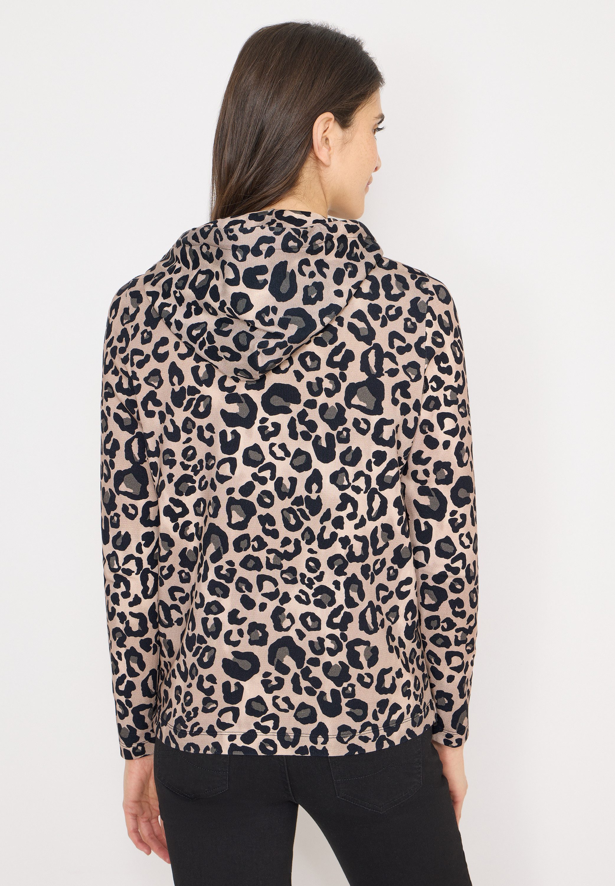 CECIL Hoodie im Leo Design