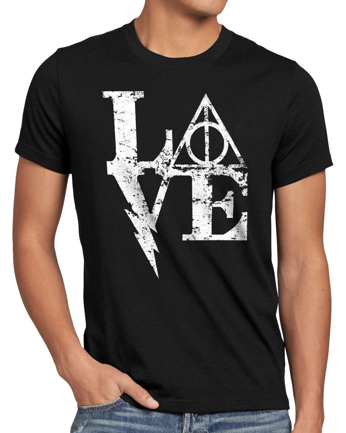 style3 T-Shirt harry potter hogwarts gryffindor ravenclaw hufflepuff slytherin ron
