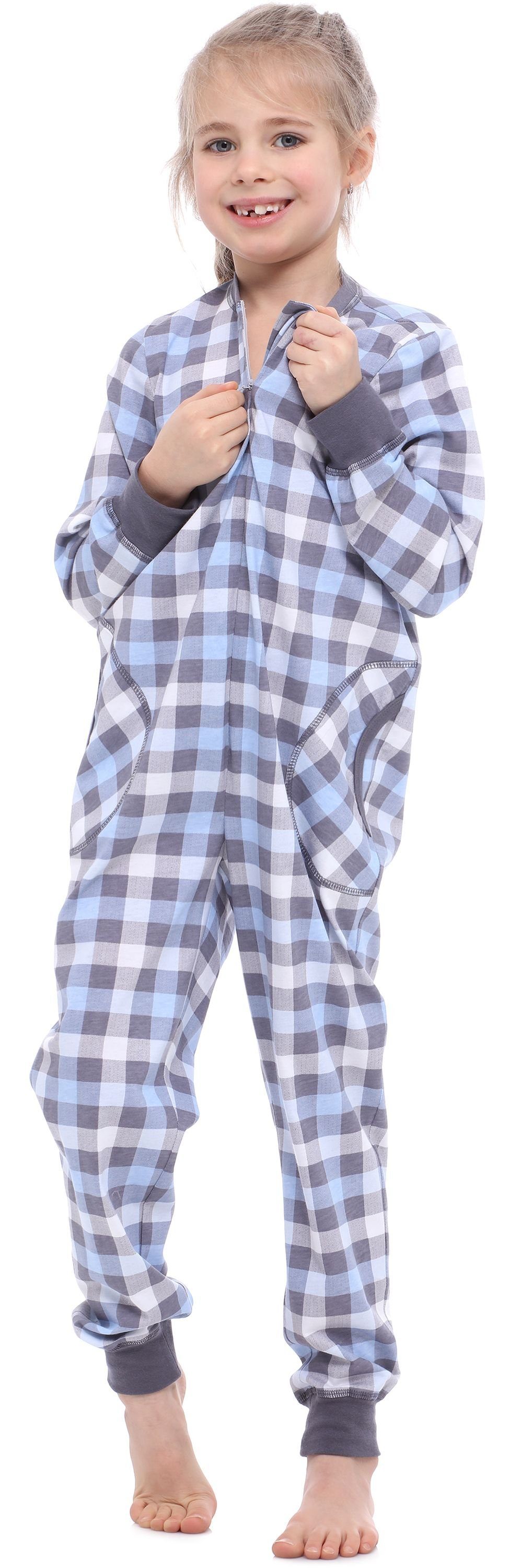 Kariert Graphite Style Merry Mädchen Schlafanzug MS10-186 Schlafanzug Jumpsuit