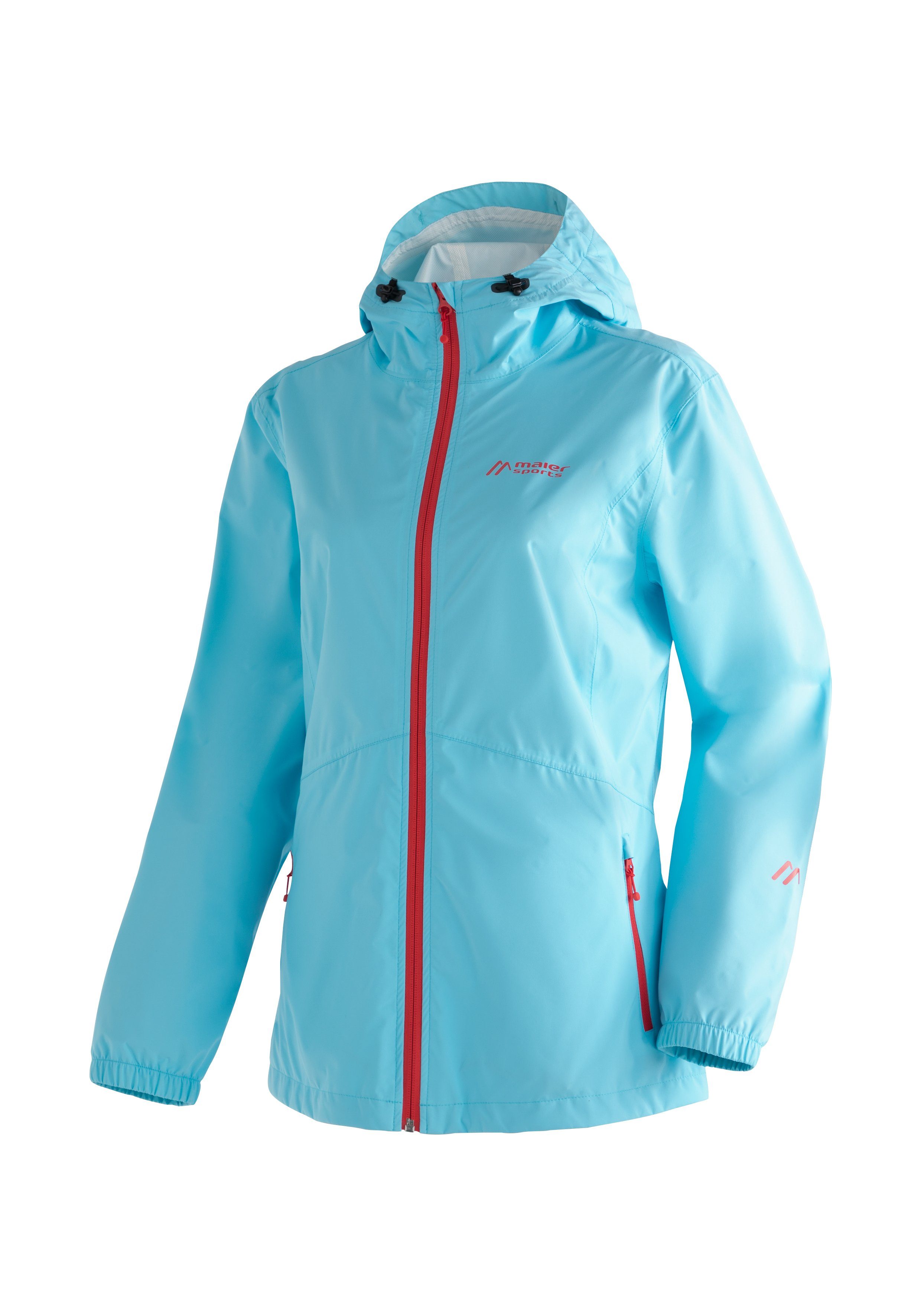Maier Sports Funktionsjacke Tind Eco W Minimalistische 2,5-Lagen-Jacke für Wanderungen und Touren jeansblau
