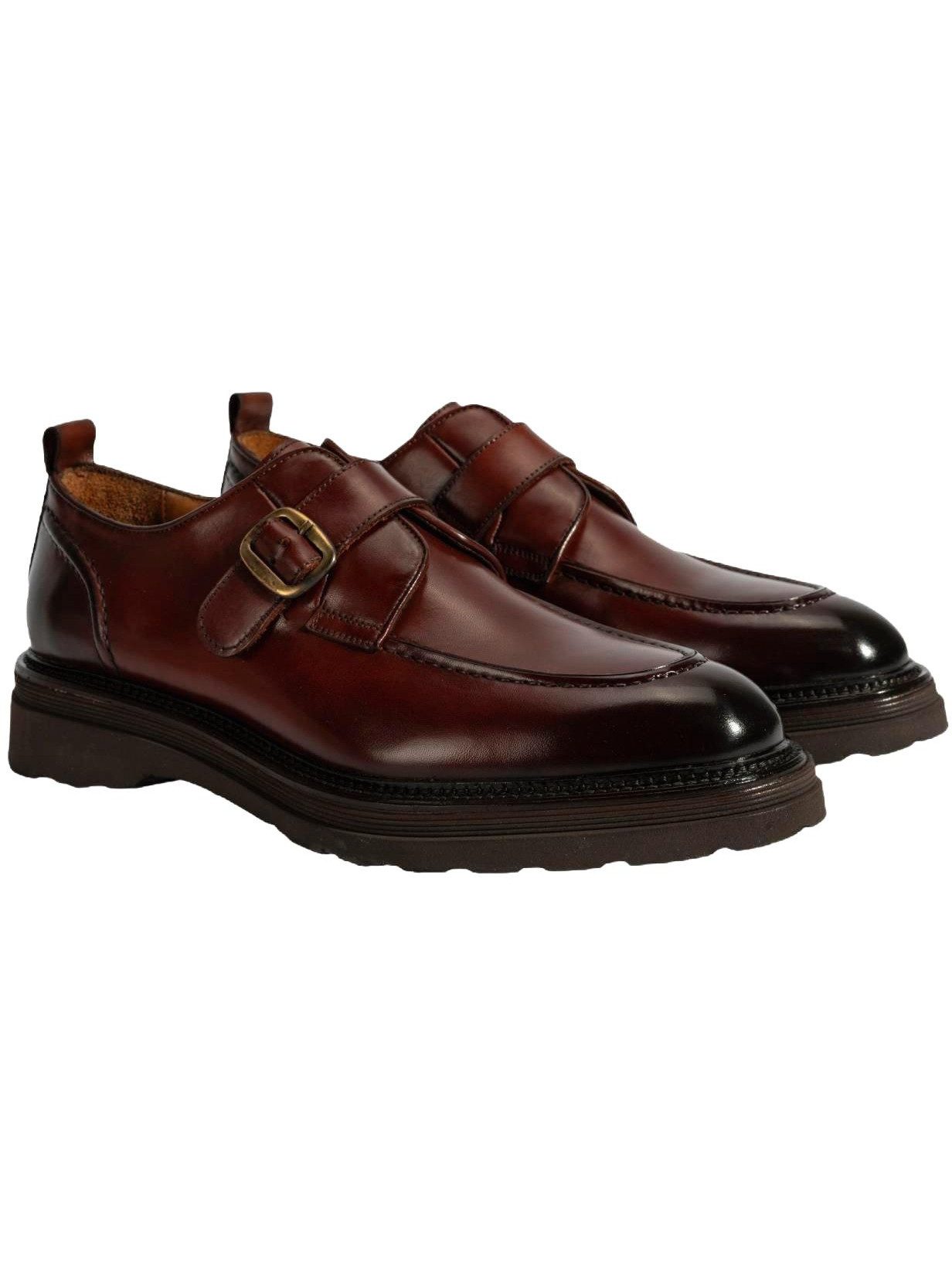 Herren-Slipper – Obermaterial aus Leder, verstellbarer Riemen, wasser Walkingschuh