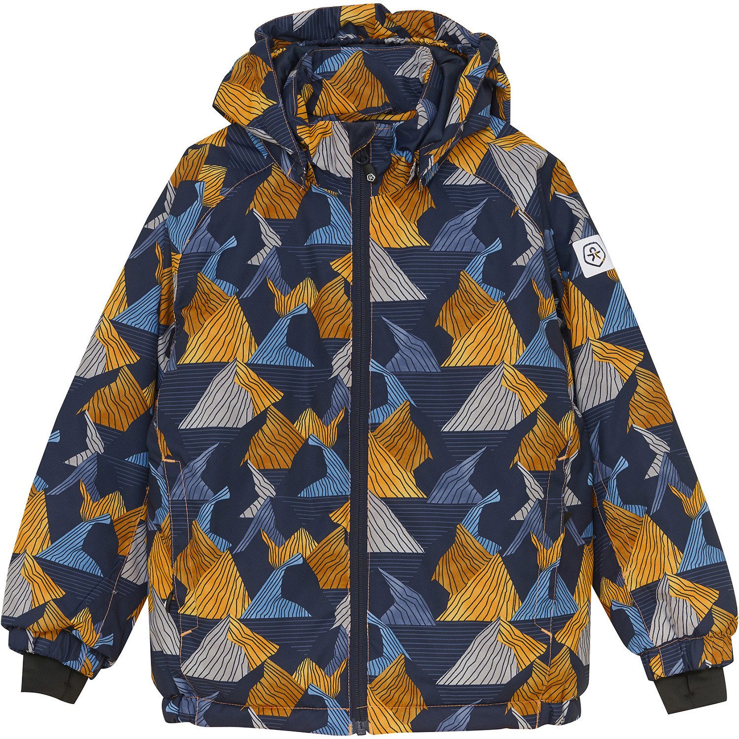 COLOR KIDS Winterjacke Skijacke SKI JACKET AOP