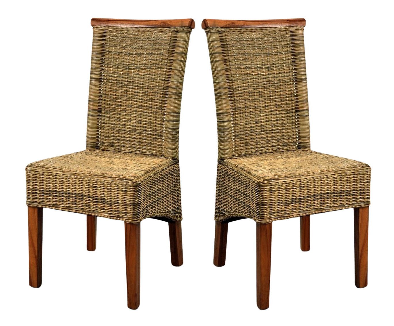 WOLF MÖBEL Esszimmerstuhl Rattan Korbstuhl Perth günstig online kaufen