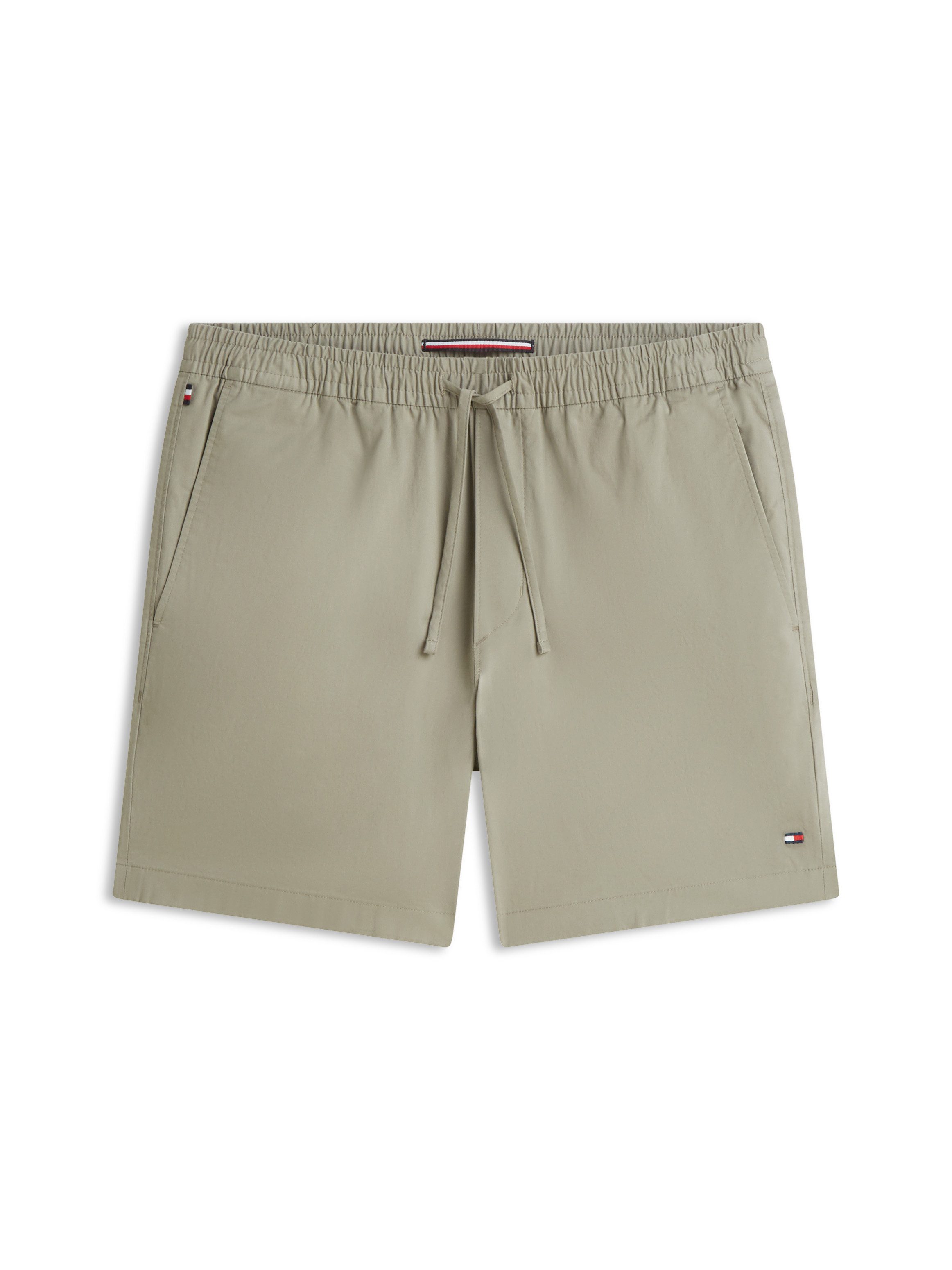 Tommy Hilfiger Shorts DOVER POPLIN aus Paper-Touch-Baumwolle, elastischer Bund – Bild 4 von 5