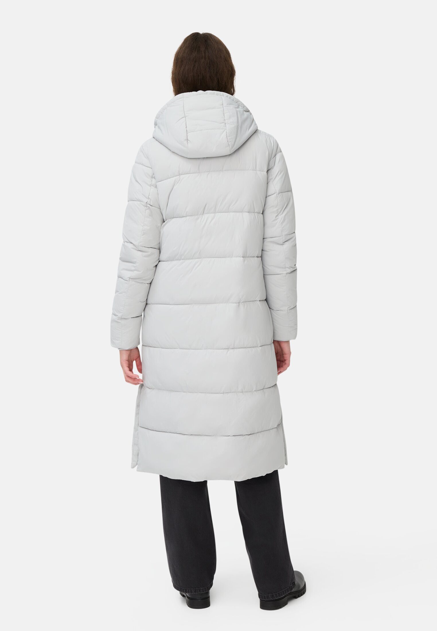 camel active Funktionsmantel Wasserabweisender Mantel mit abnehmbarer Kapuze Abnehmbare Kapuze