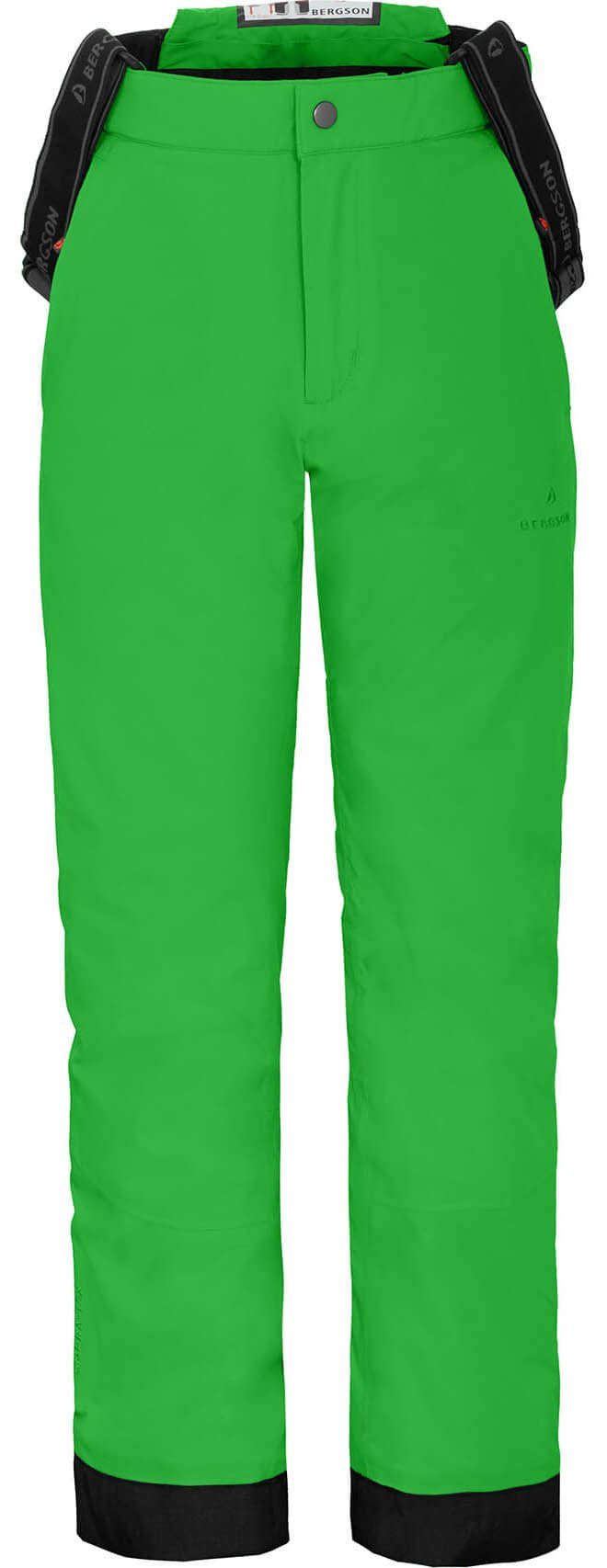 Bergson Skihose »PELLY MAXI« Kinder Skihose, wattiert, 20000 mm  Wassersäule, Normalgrößen, leuchtend grün online kaufen | OTTO