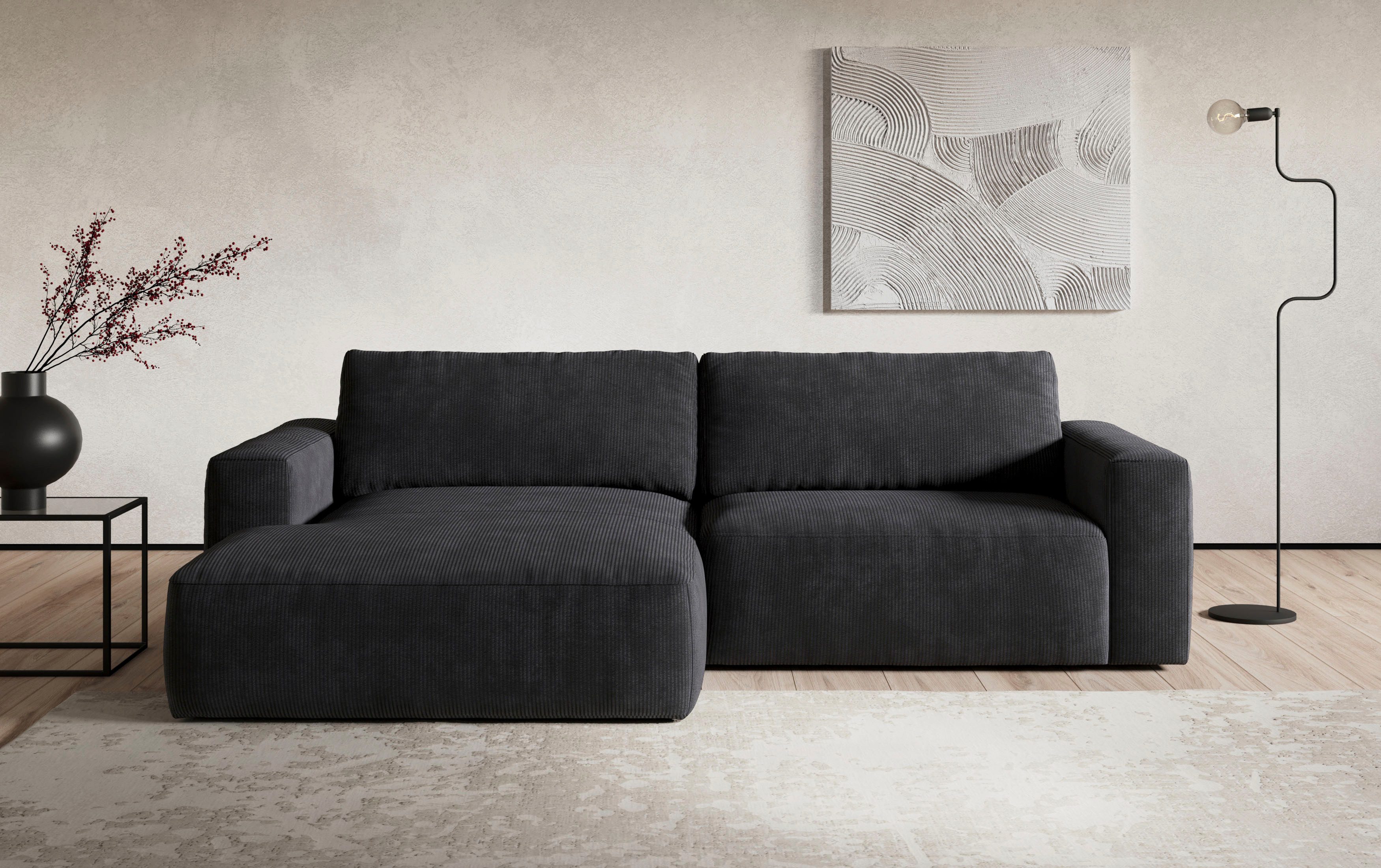 COTTA Ecksofa "Lasso L-Form, XL-Sofa" günstig online kaufen