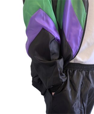 Dretaild Kostüm, 80er Jahre Trainingsanzug Faschingskostüm Premium Assianzug S - XXL