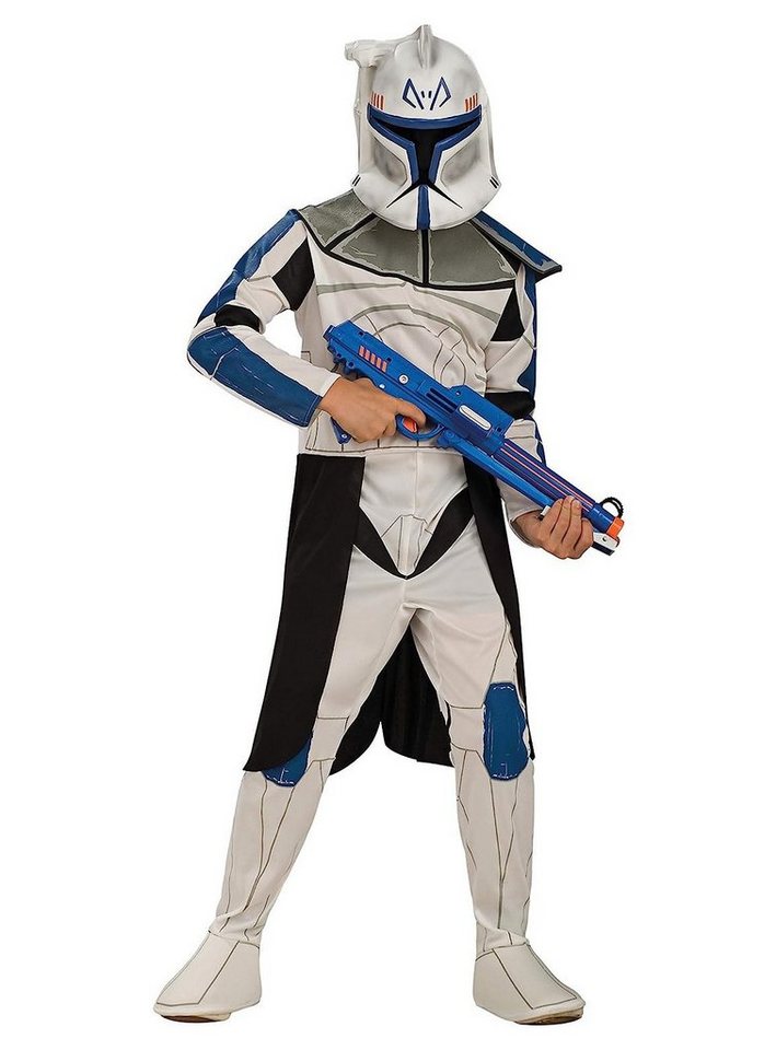 Rubie´s Kostüm Star Wars Clone Trooper Rex Faschingskostüm Kinder, Star Wars-Kostüm aus der Clone Wars-Animationsserie