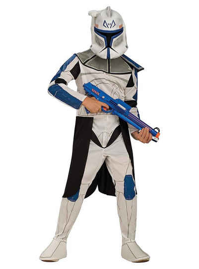 Rubie´s Kostüm Star Wars Blauer Clone Trooper Rex Kostüm für Kind, Star Wars-Kostüm aus der Clone Wars-Animationsserie