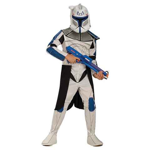 Rubie´s Kostüm Star Wars Blauer Clone Trooper Rex Kostüm für Kind, Star Wars-Kostüm aus der Clone Wars-Animationsserie