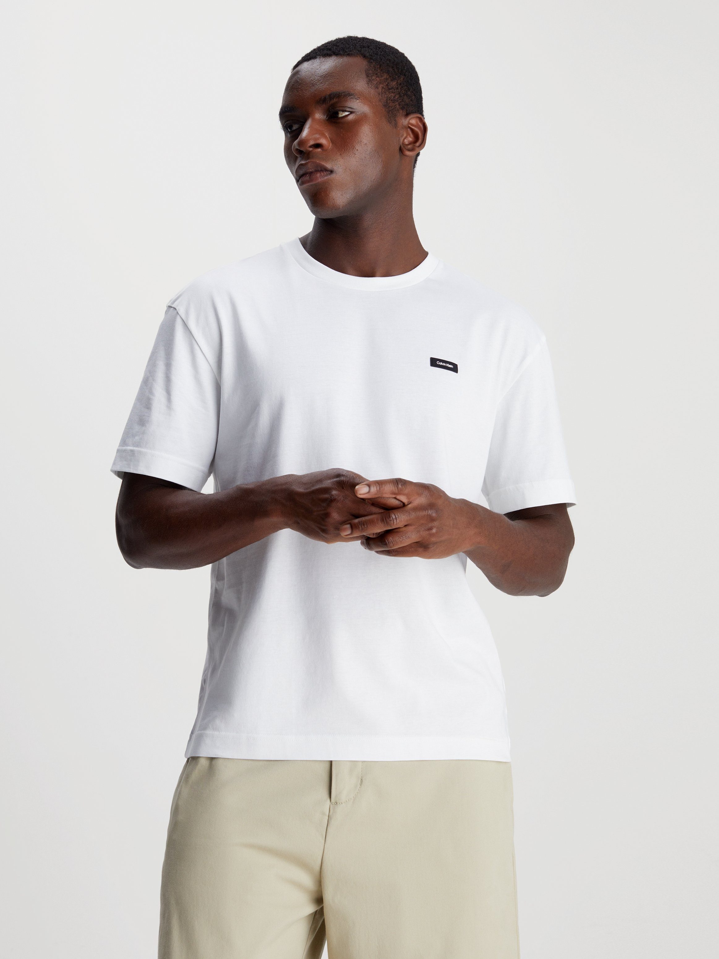Calvin Klein T-Shirt COTTON COMFORT FIT T-SHIRT mit Logoschriftzug