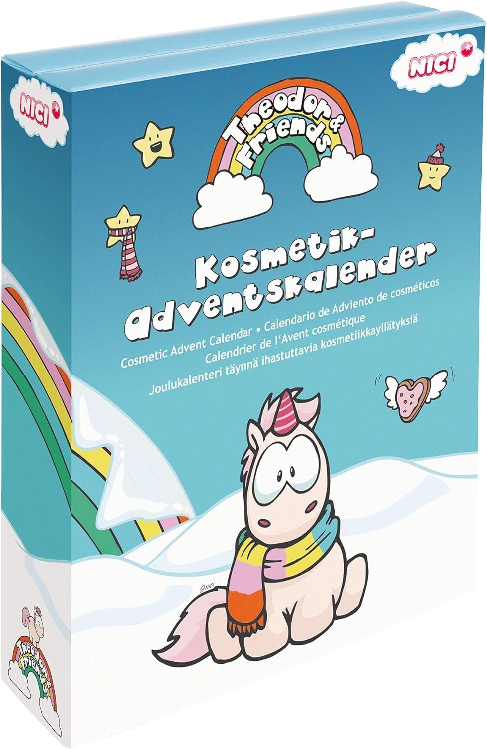 Adventskalender Nici Adventskalender Kosmetik Friends Einhorn and Theodor –