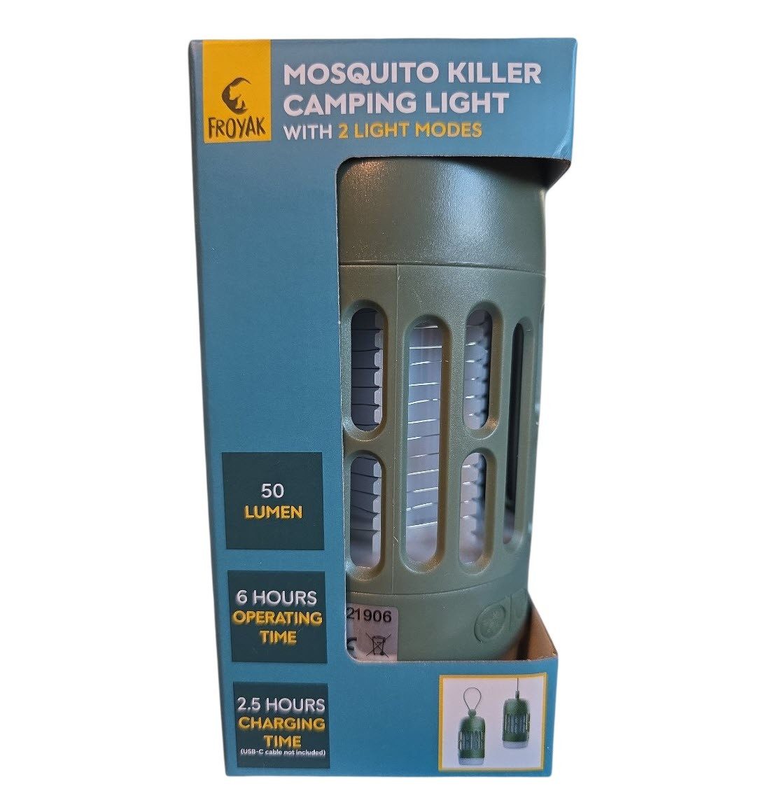 FROYAK Insektenabwehrgerät Anti-Mückenlampe