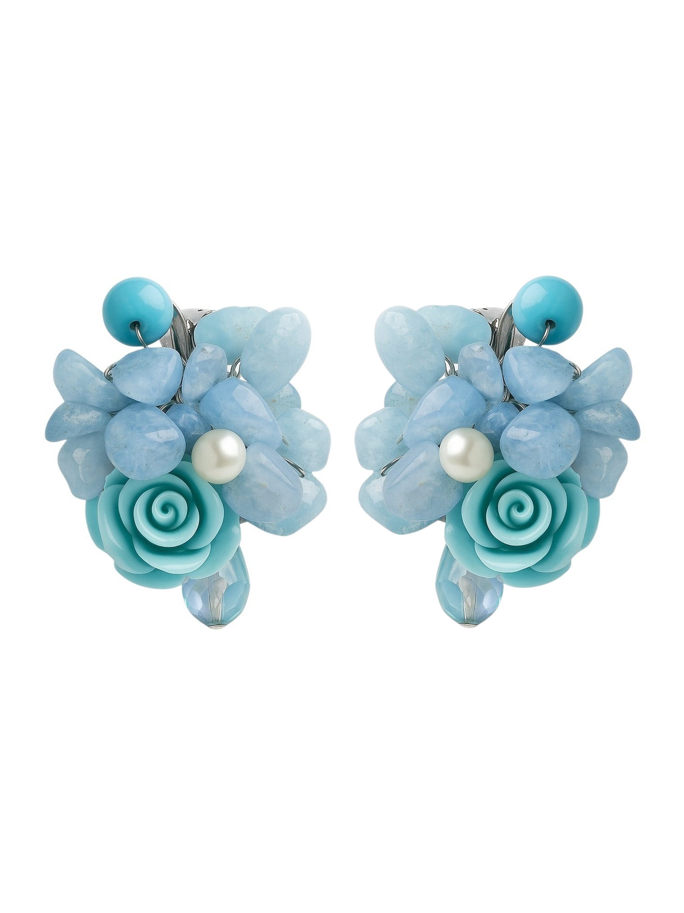 COLLEZIONE ALESSANDRO Paar Ohrclips Blossom Beat