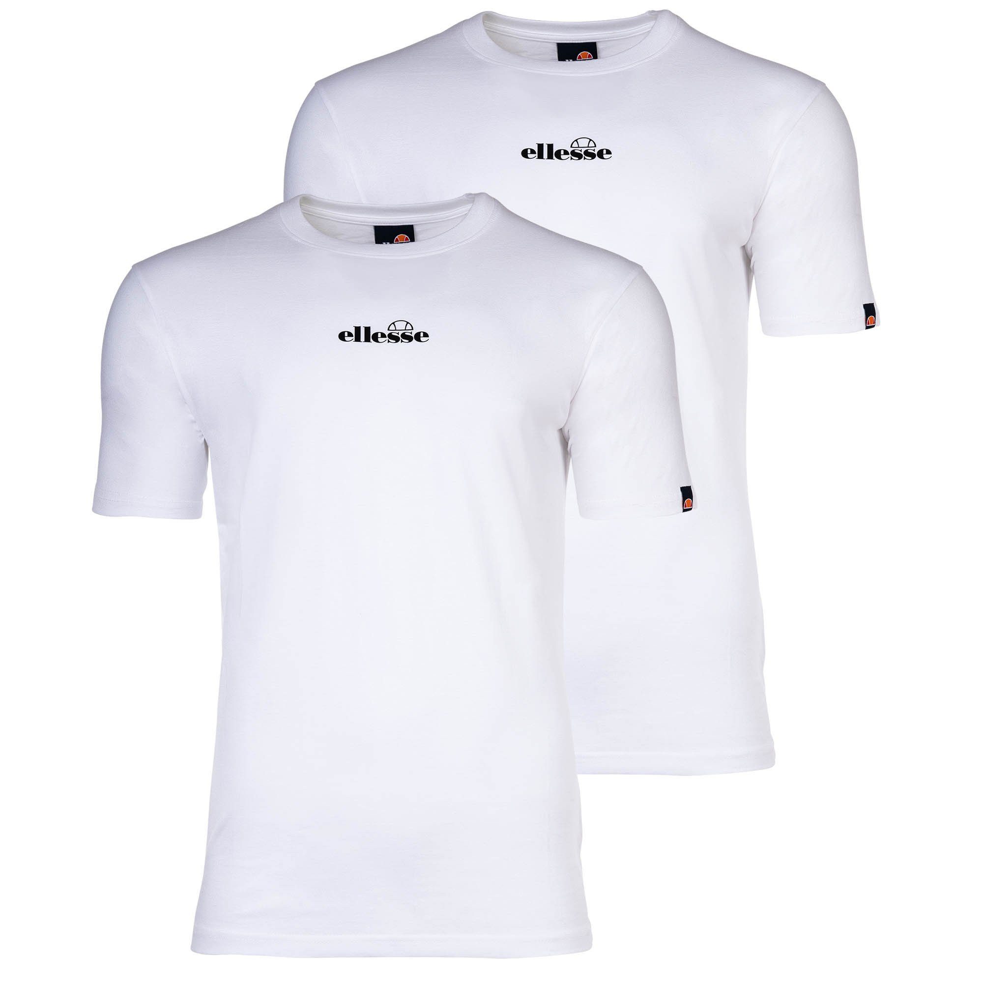 Ellesse T-Shirt Herren T-Shirt 2er Pack Baumwolle OLLIO (Packung, 2er Pack). Reduzierter Preis € 31,95. Unverbindliche Preisempfehlung € 40,00