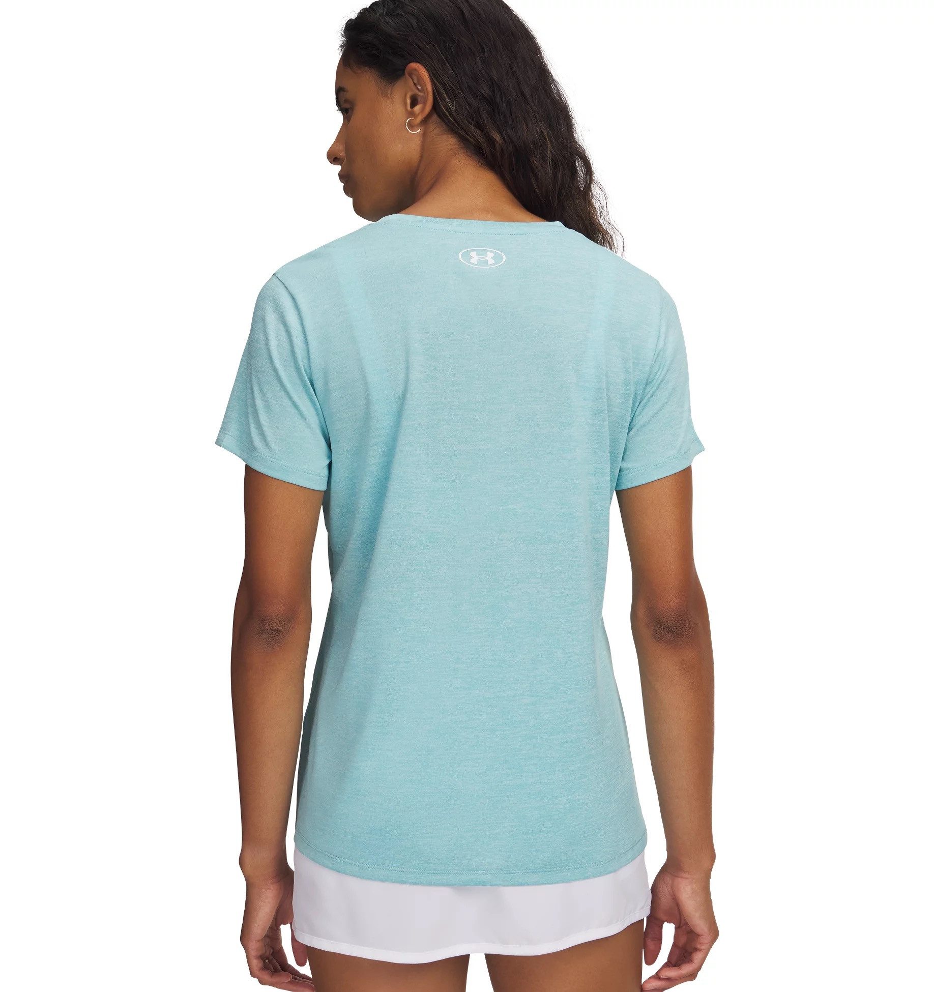 Under Armour® Trainingsshirt TECH SSV- TWIST mit V-Ausschnitt, Kurzarm-Design, schnell trocknend, atmungsaktiv