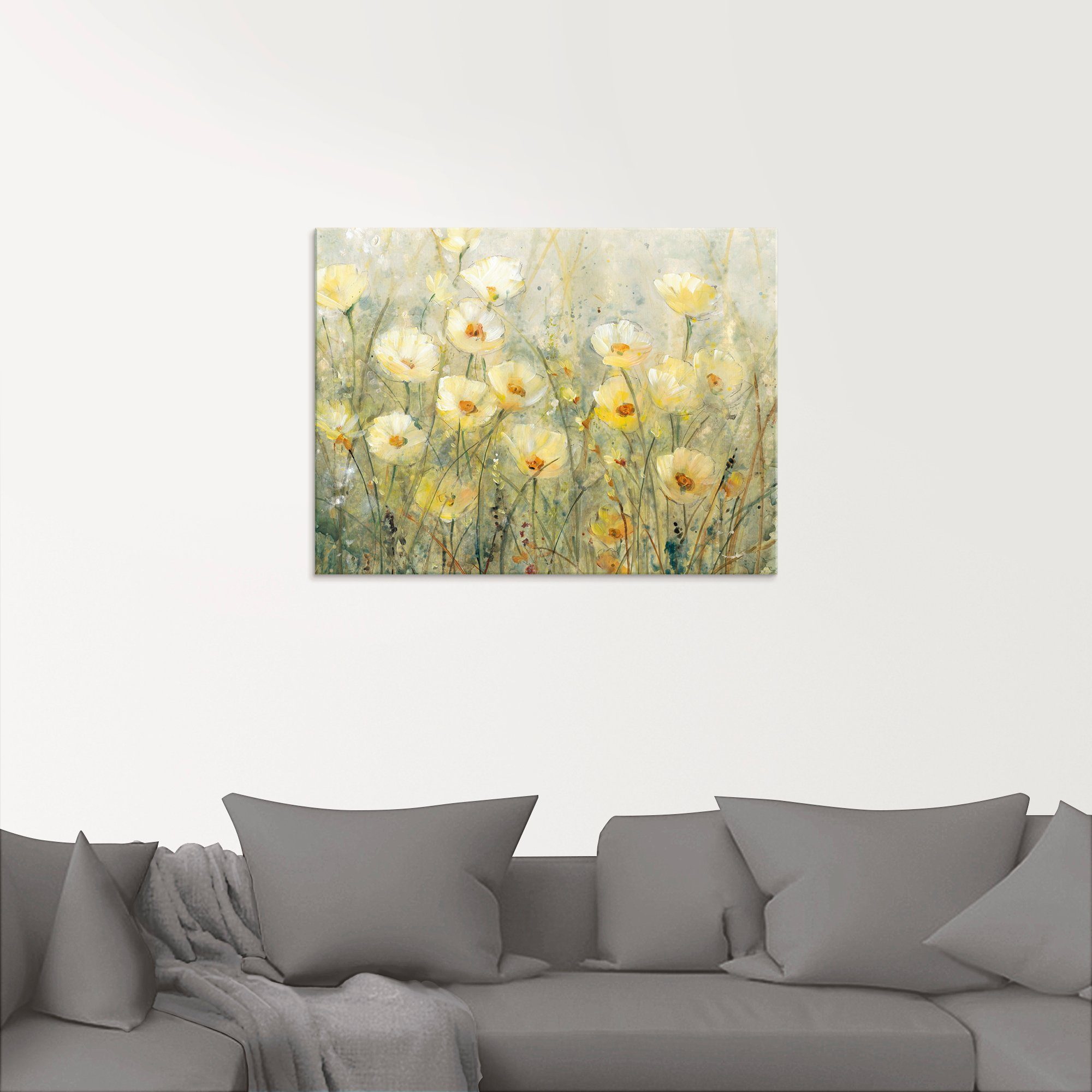 Artland Glasbild »Sommer in voller Blüte I«, Blumenwiese (1 Stück)-kaufen