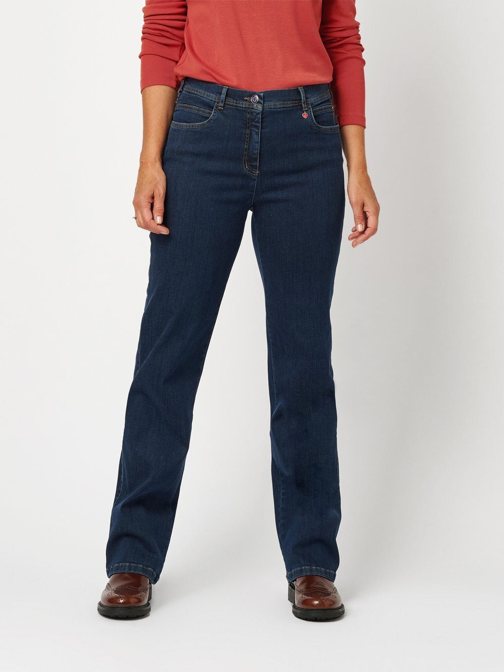 Relaxed by TONI Straight-Jeans Meine beste Freundin in Straight-Fit