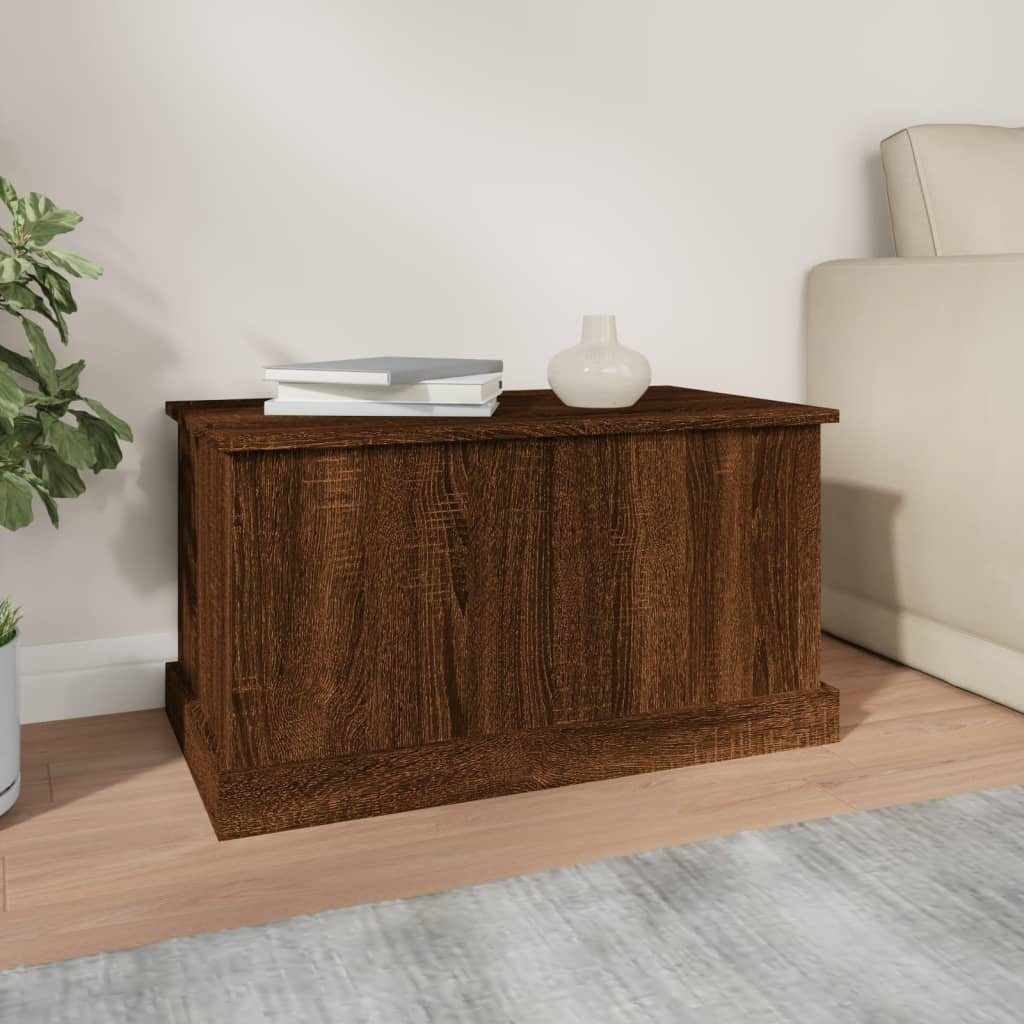 vidaXL Aufbewahrungsbox Truhe Braun Eiche-Optik 70x40x38 günstig online kaufen