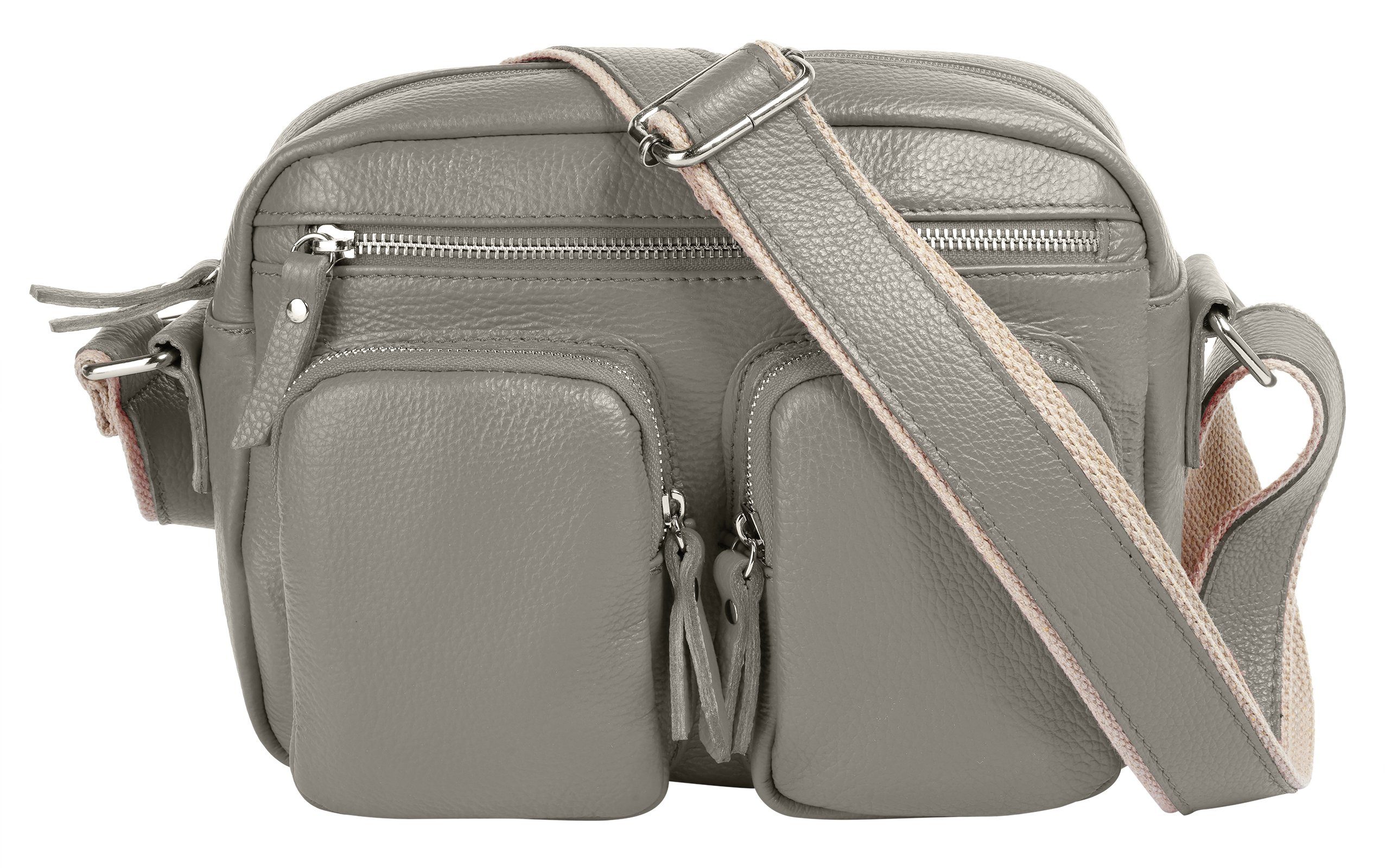 Samantha Look Umhängetasche, echt Leder, Made in Italy günstig online kaufen