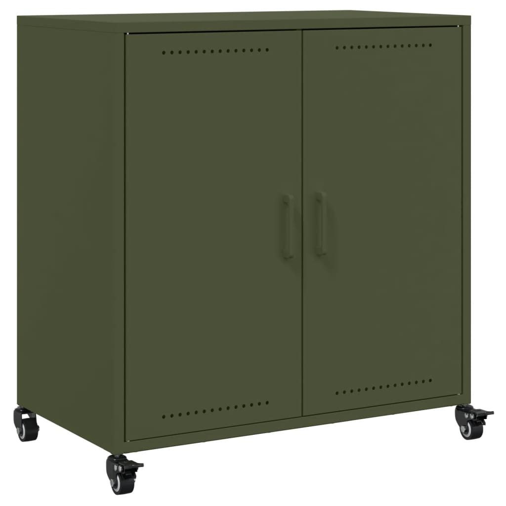 vidaXL Sideboard Sideboard Olivgrün 68x39x72 cm günstig online kaufen