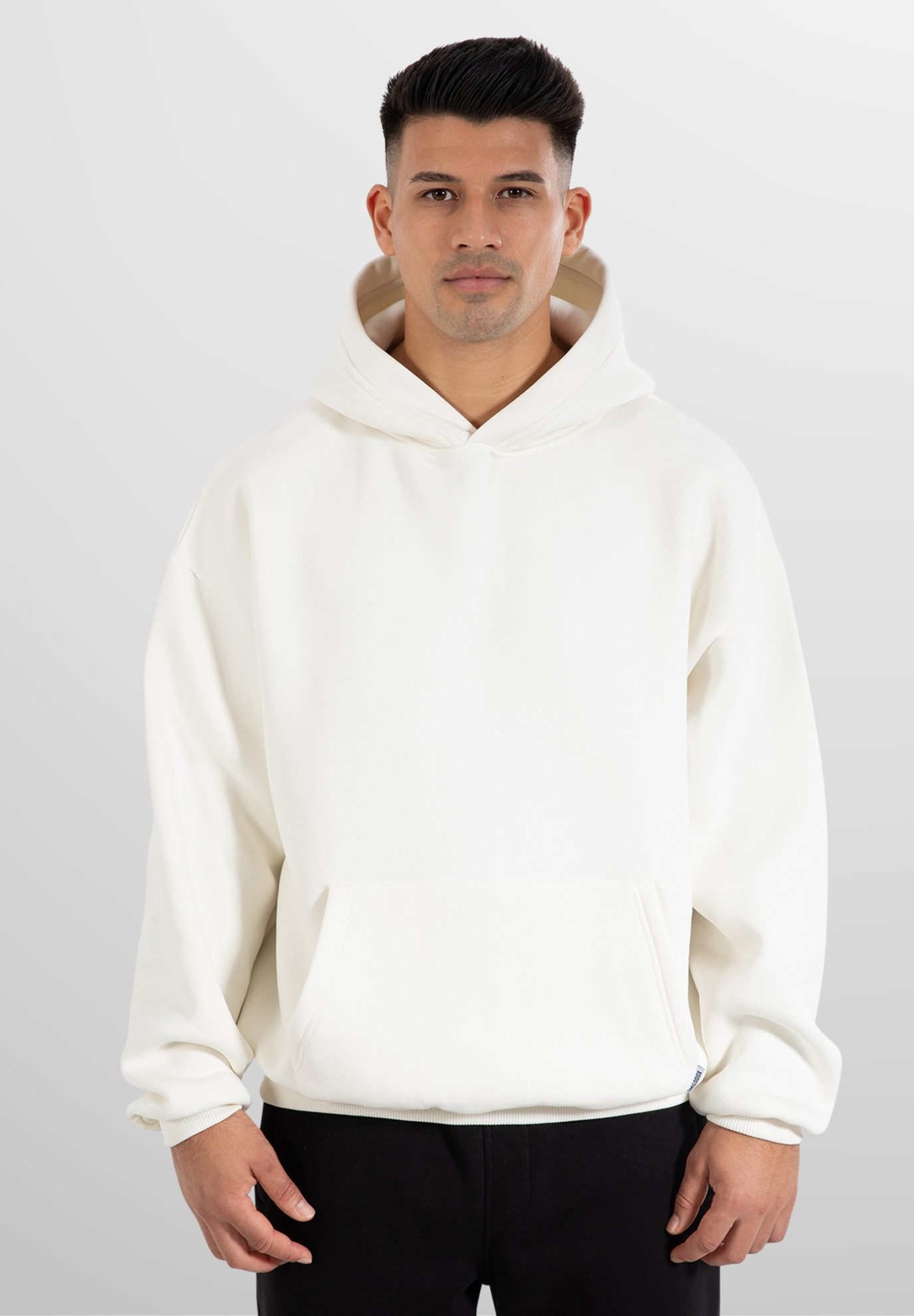 Smilodox Hoodie Brail Solid, Langarm Oversize günstig online kaufen
